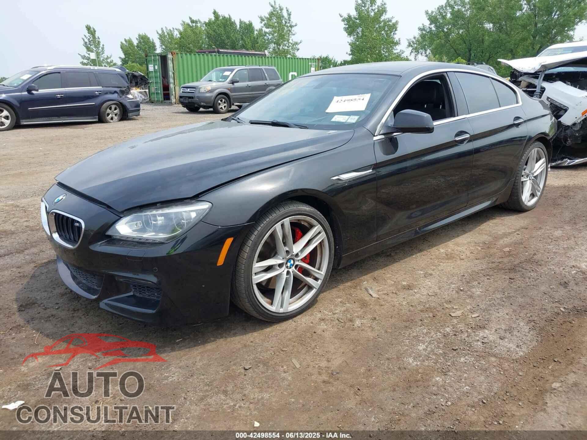 BMW 650I GRAN COUPE 2013 - WBA6B4C58DD098757