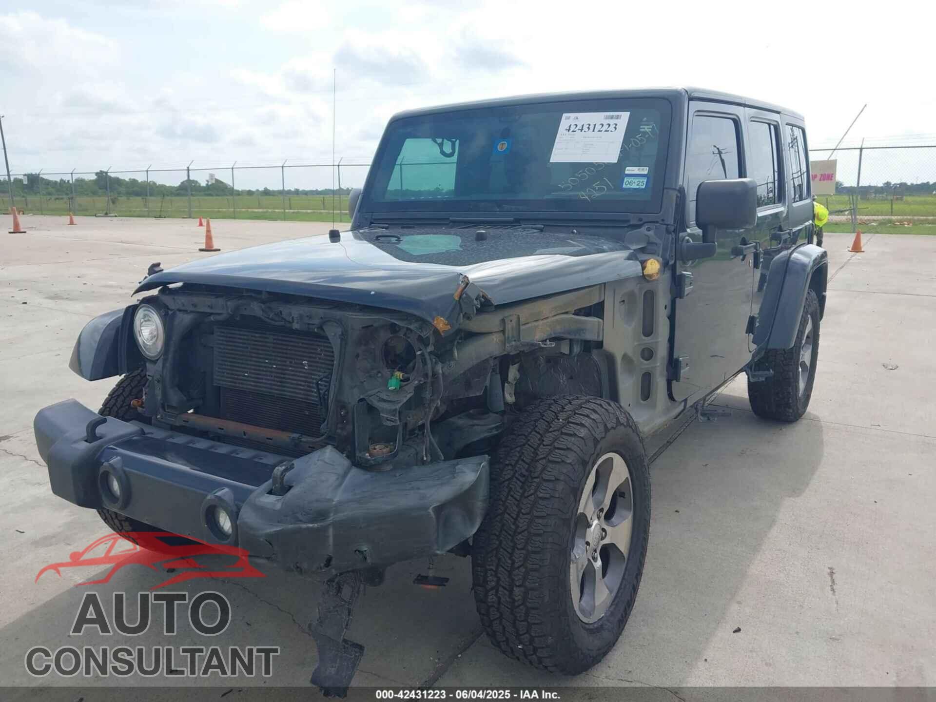 JEEP WRANGLER UNLIMITED 2017 - 1C4BJWEG3HL564251