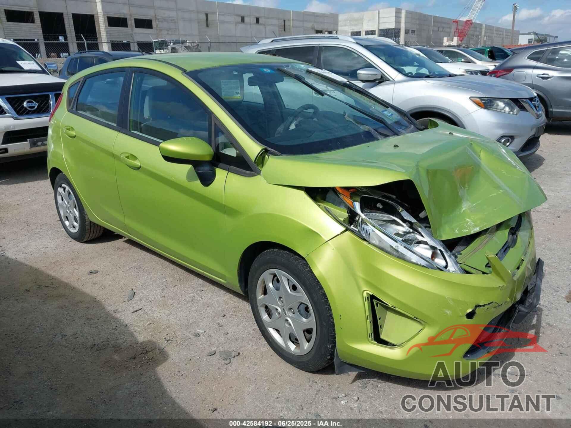 FORD FIESTA 2012 - 3FADP4EJ0CM107000