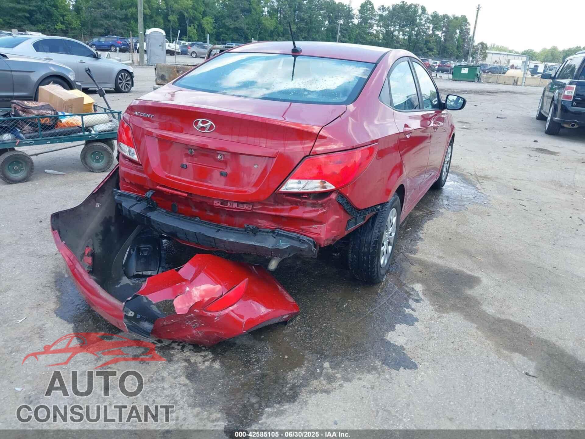 HYUNDAI ACCENT 2017 - KMHCT4AE5HU376084