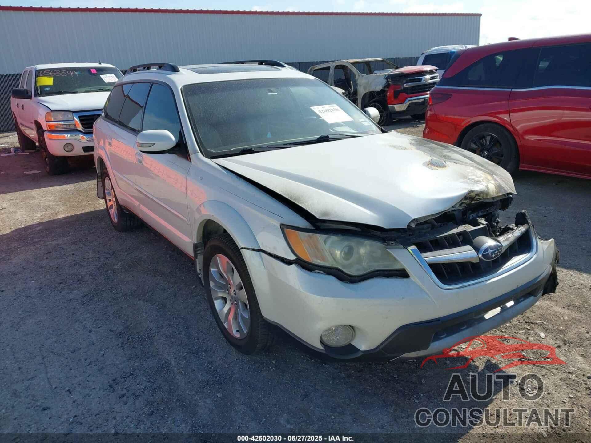 SUBARU OUTBACK 2009 - 4S4BP85C894313613