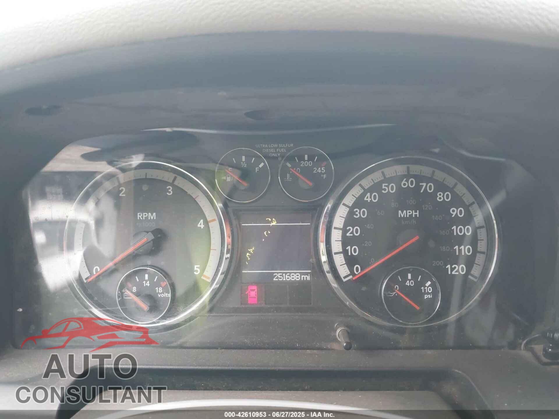 DODGE RAM 3500 2010 - 3D73Y3CL8AG129538