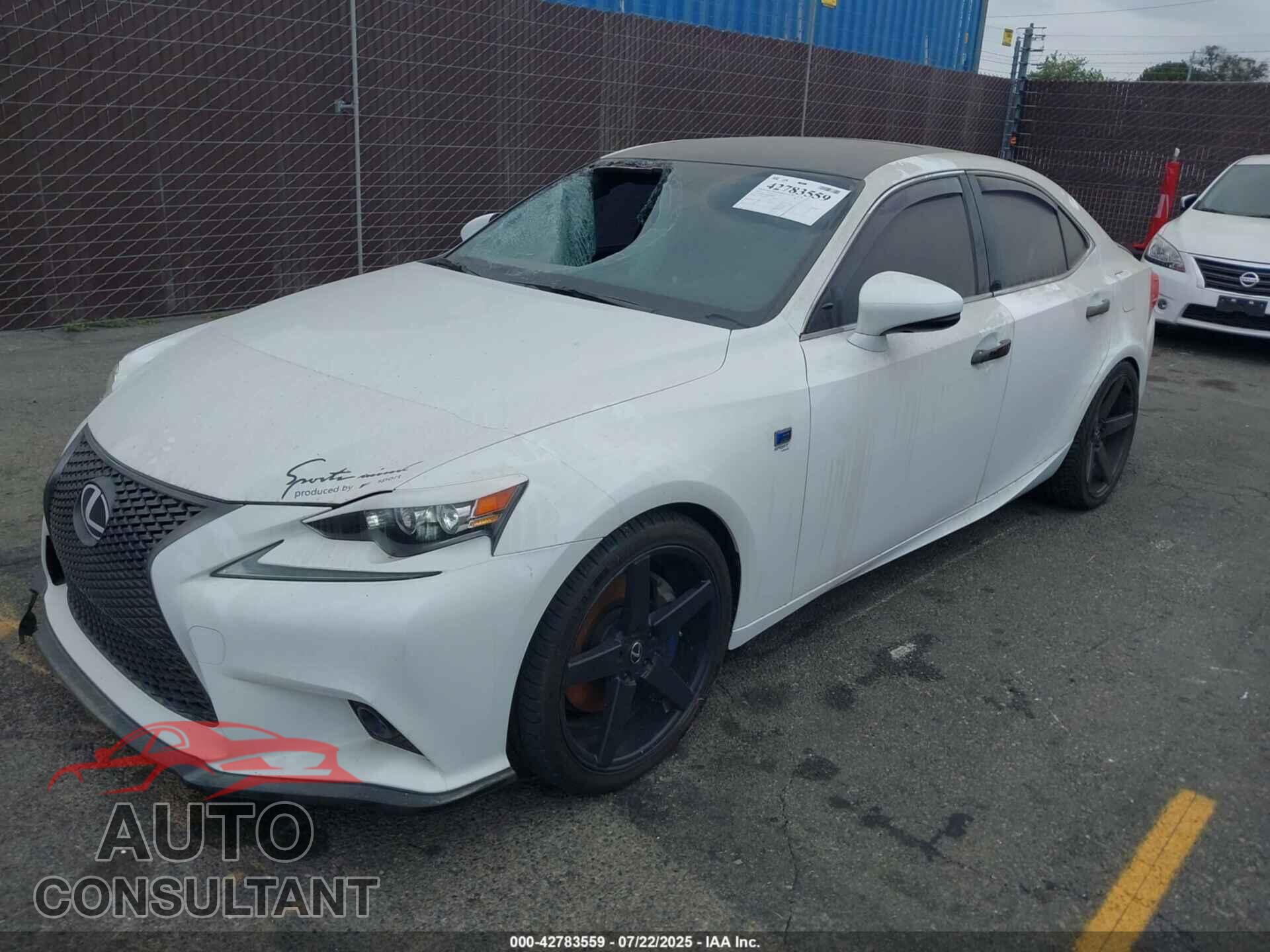LEXUS IS 350 2015 - JTHBE1D23F5019910