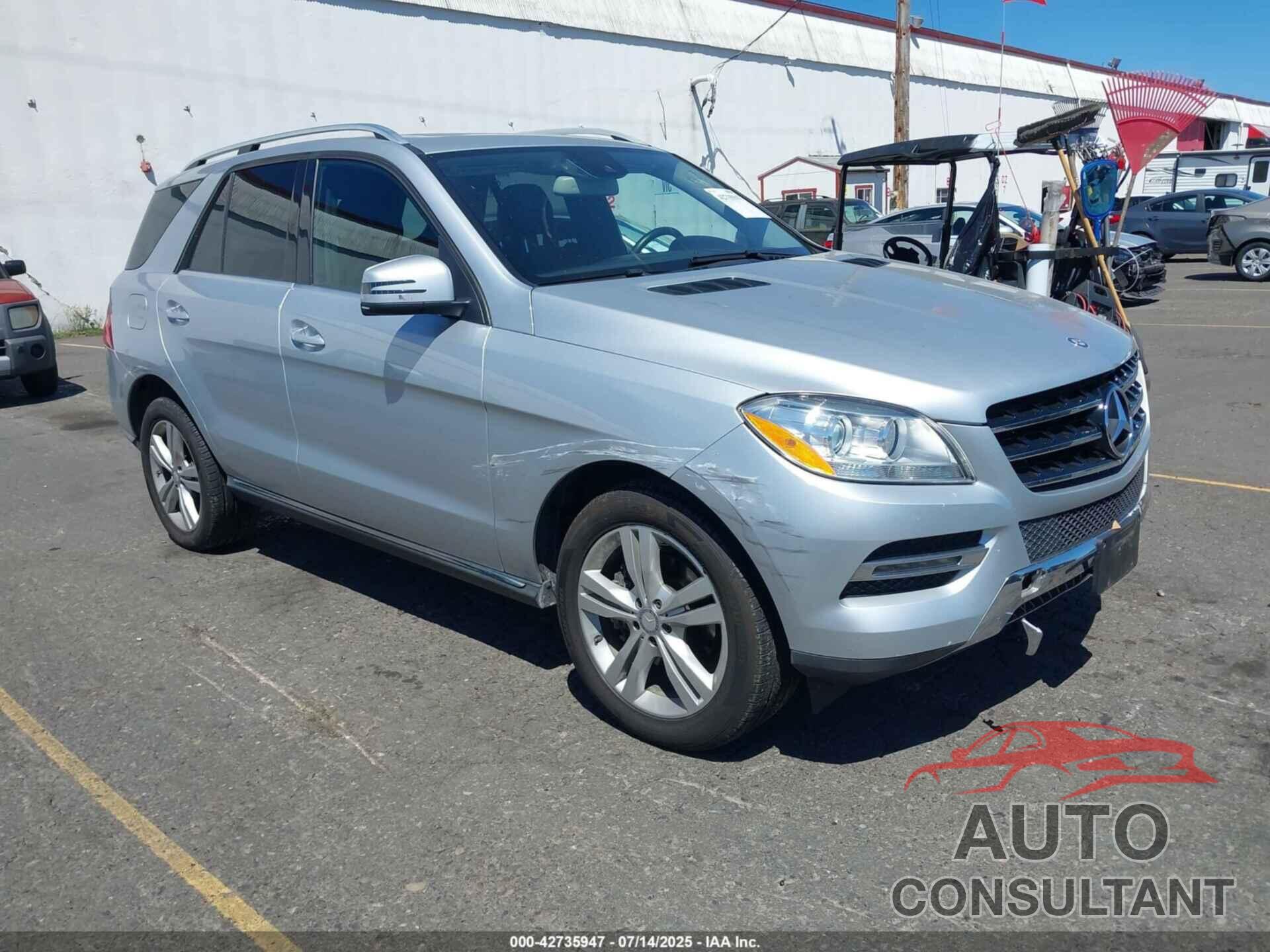 MERCEDES-BENZ ML 350 2013 - 4JGDA5JB7DA155846