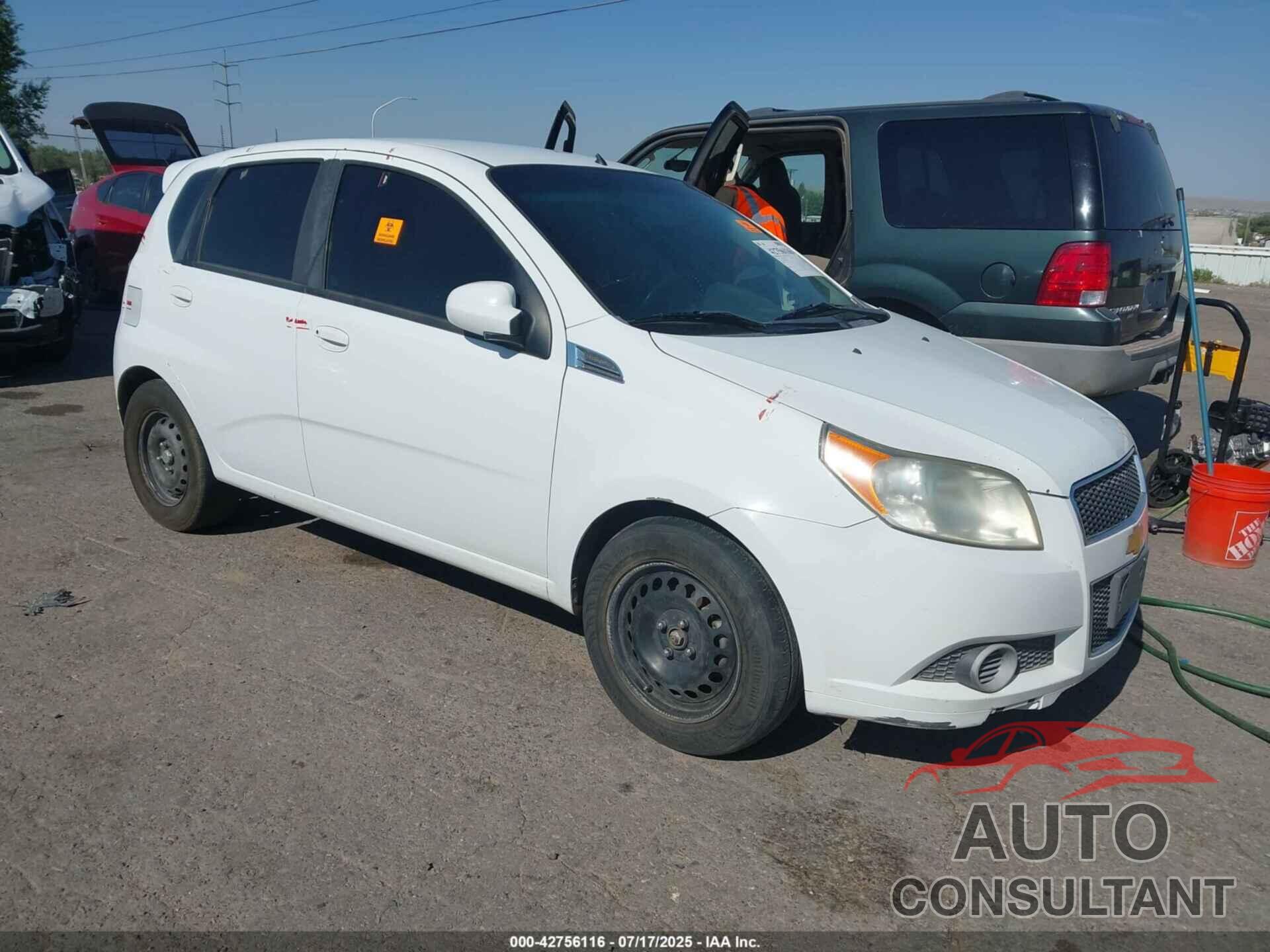 CHEVROLET AVEO 2011 - KL1TD6DE5BB254795