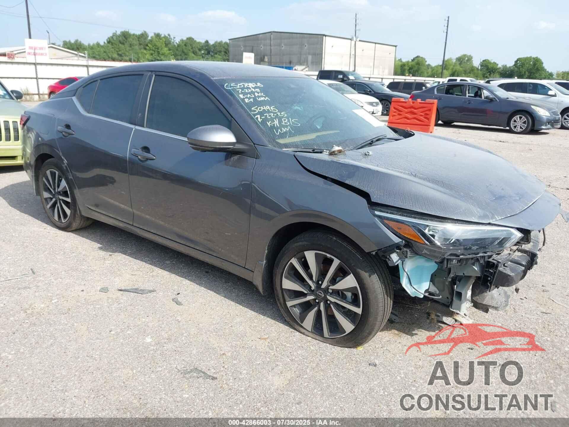 NISSAN SENTRA 2025 - 3N1AB8CV4SY232214