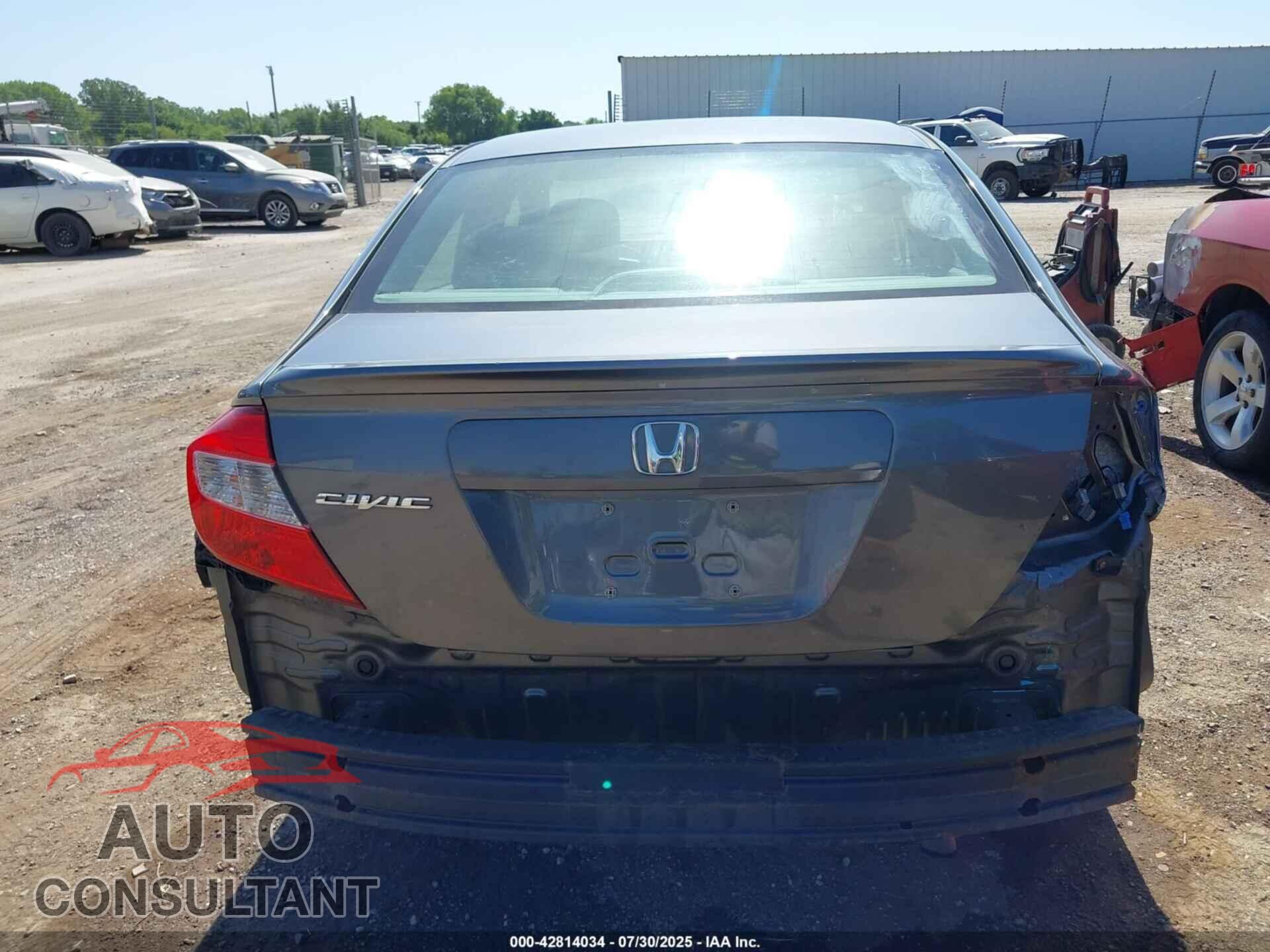 HONDA CIVIC 2012 - 19XFB2F8XCE036917