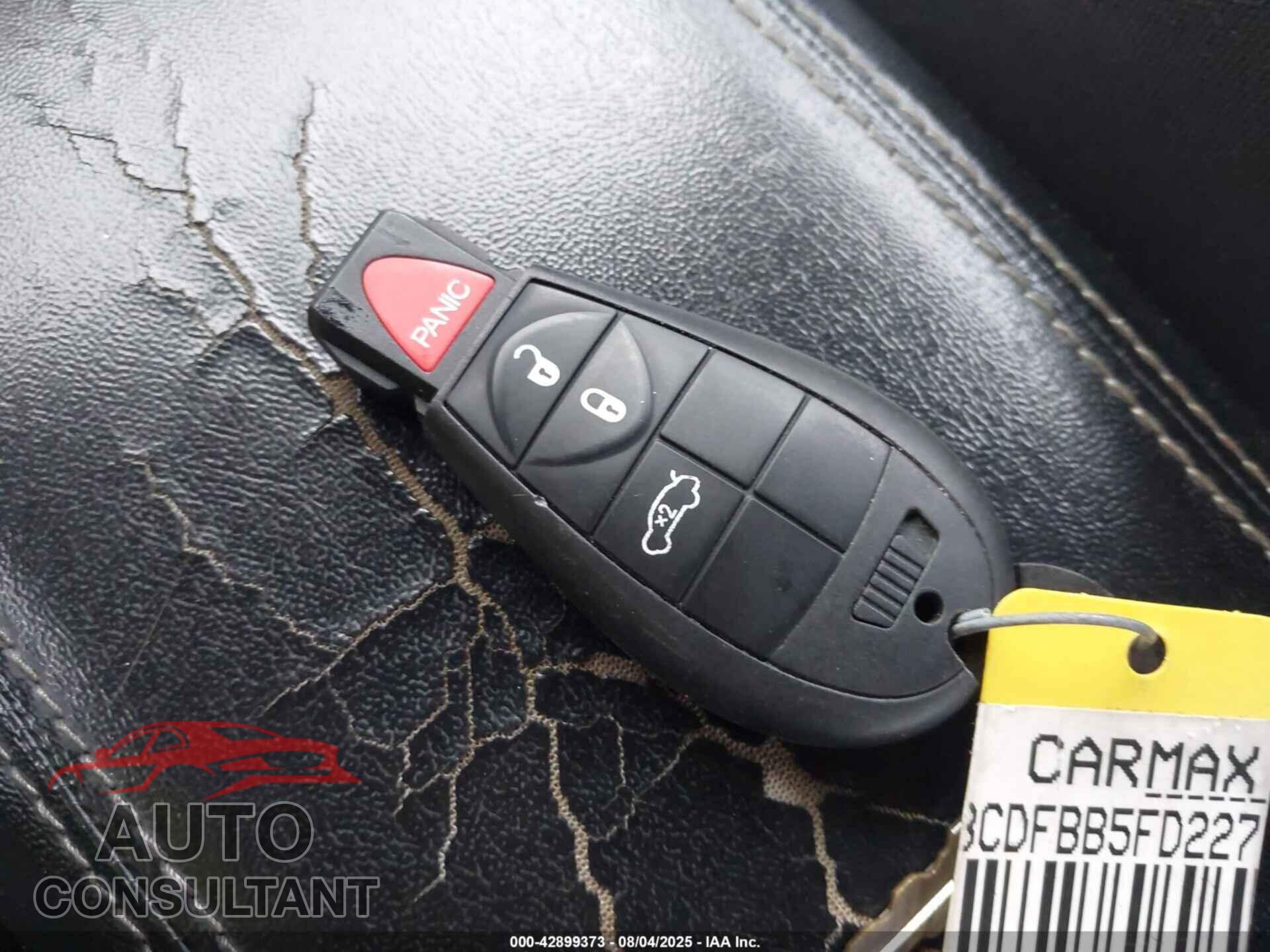 DODGE DART 2015 - 1C3CDFBB5FD227709