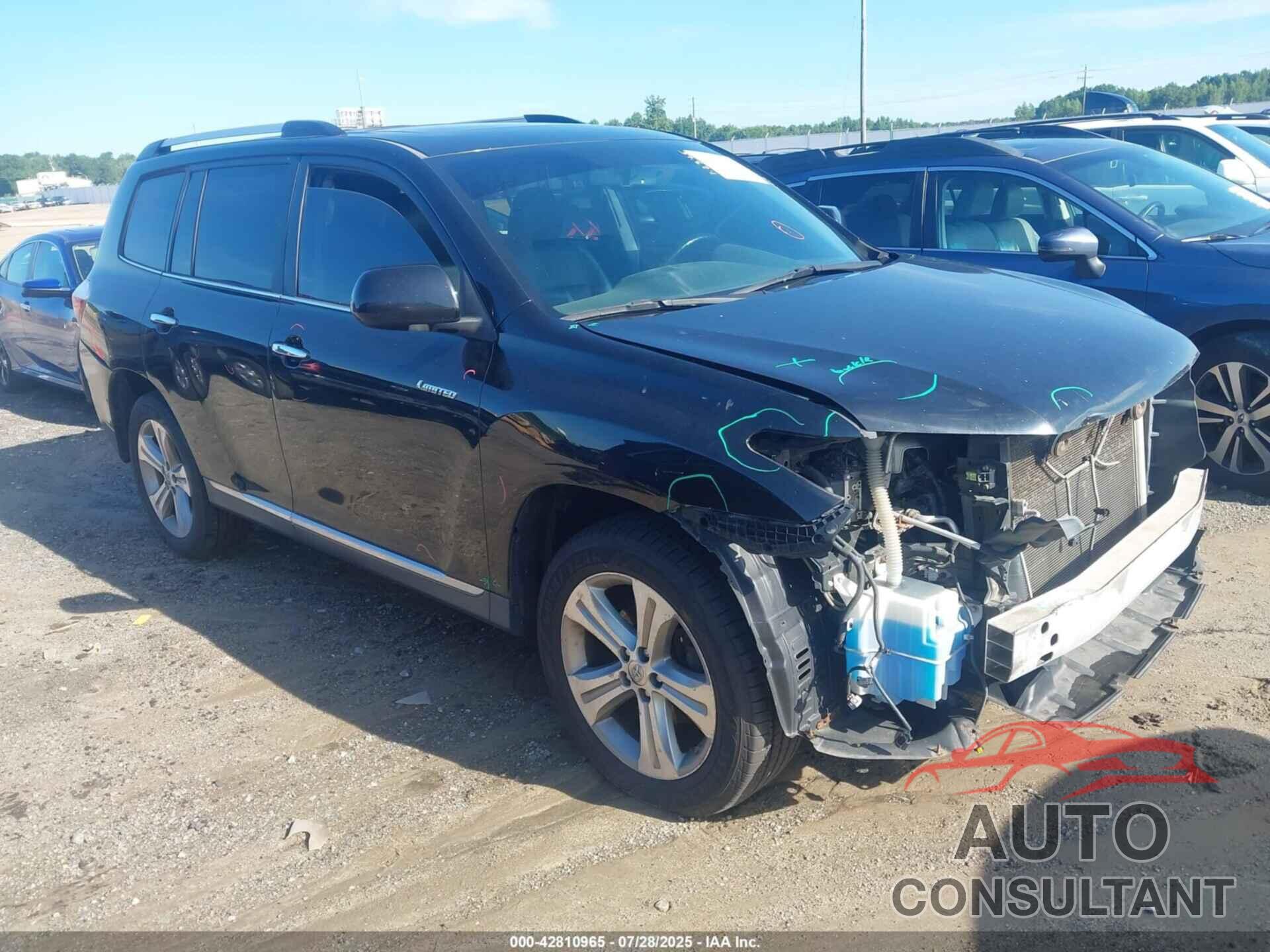 TOYOTA HIGHLANDER 2011 - 5TDDK3EH0BS070920