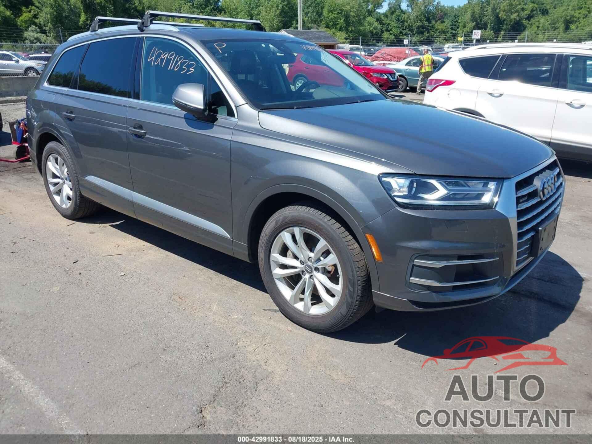 AUDI Q7 2019 - WA1AHAF76KD014899