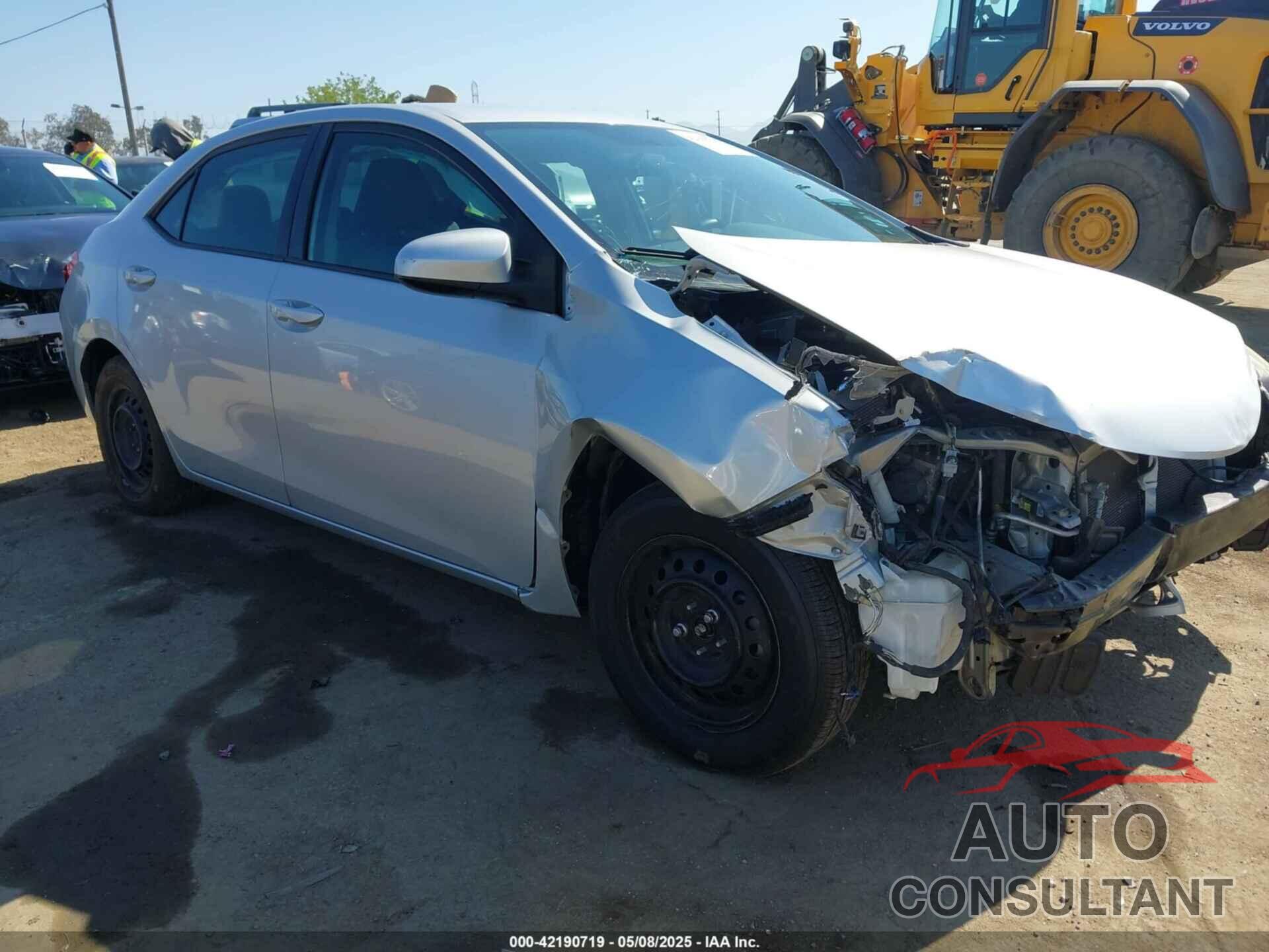 TOYOTA COROLLA 2014 - 5YFBURHE6EP001765