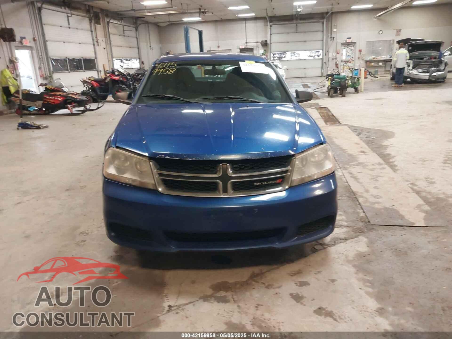 DODGE AVENGER 2012 - 1C3CDZAB2CN275242