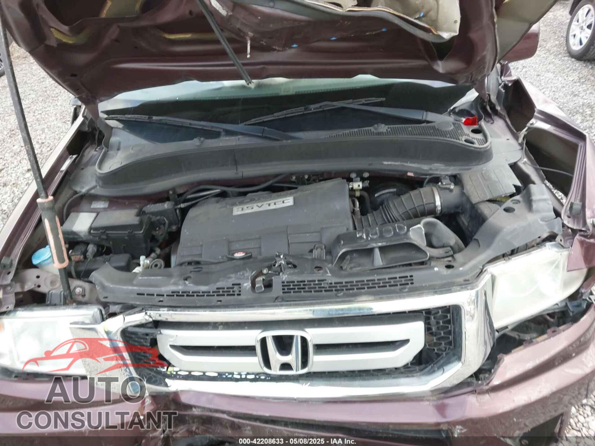 HONDA RIDGELINE 2010 - 5FPYK1F57AB005602