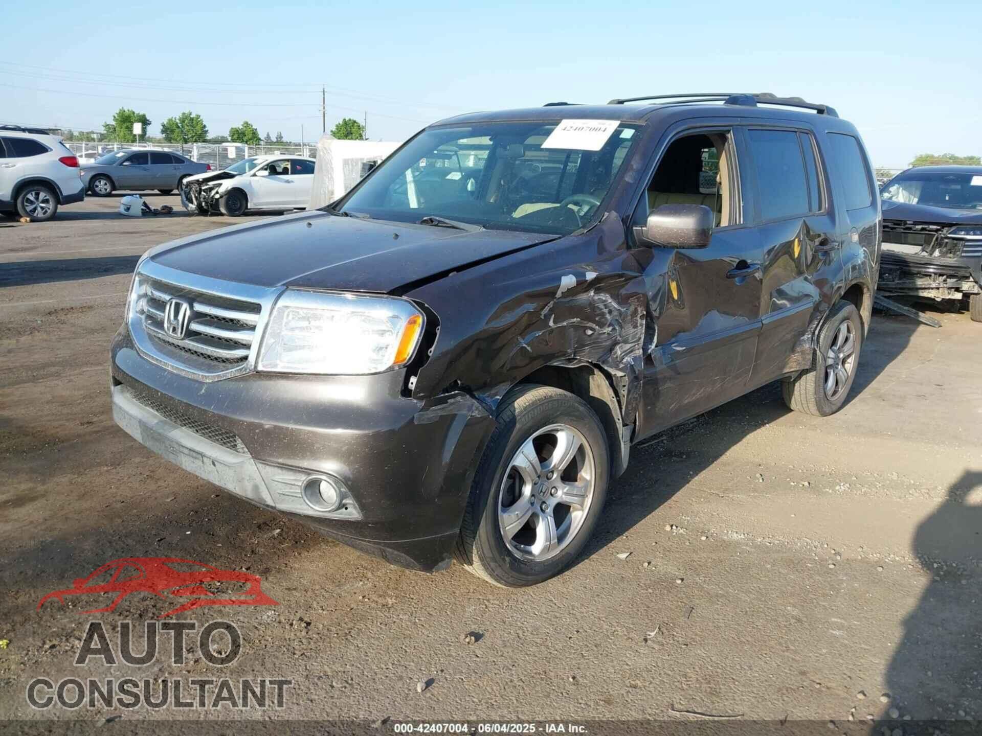 HONDA PILOT 2013 - 5FNYF3H43DB027548
