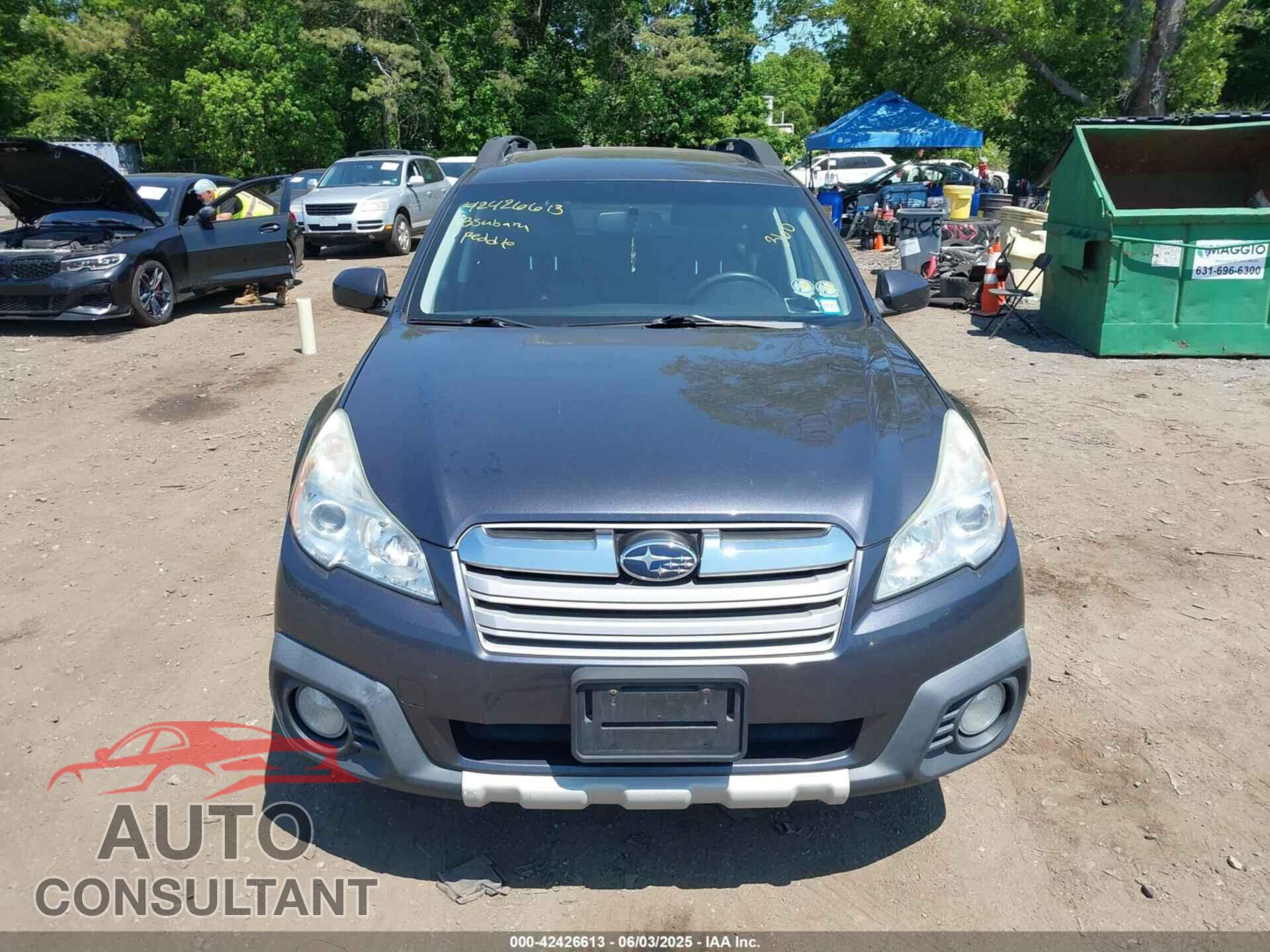 SUBARU OUTBACK 2013 - 4S4BRBKC0D3310246
