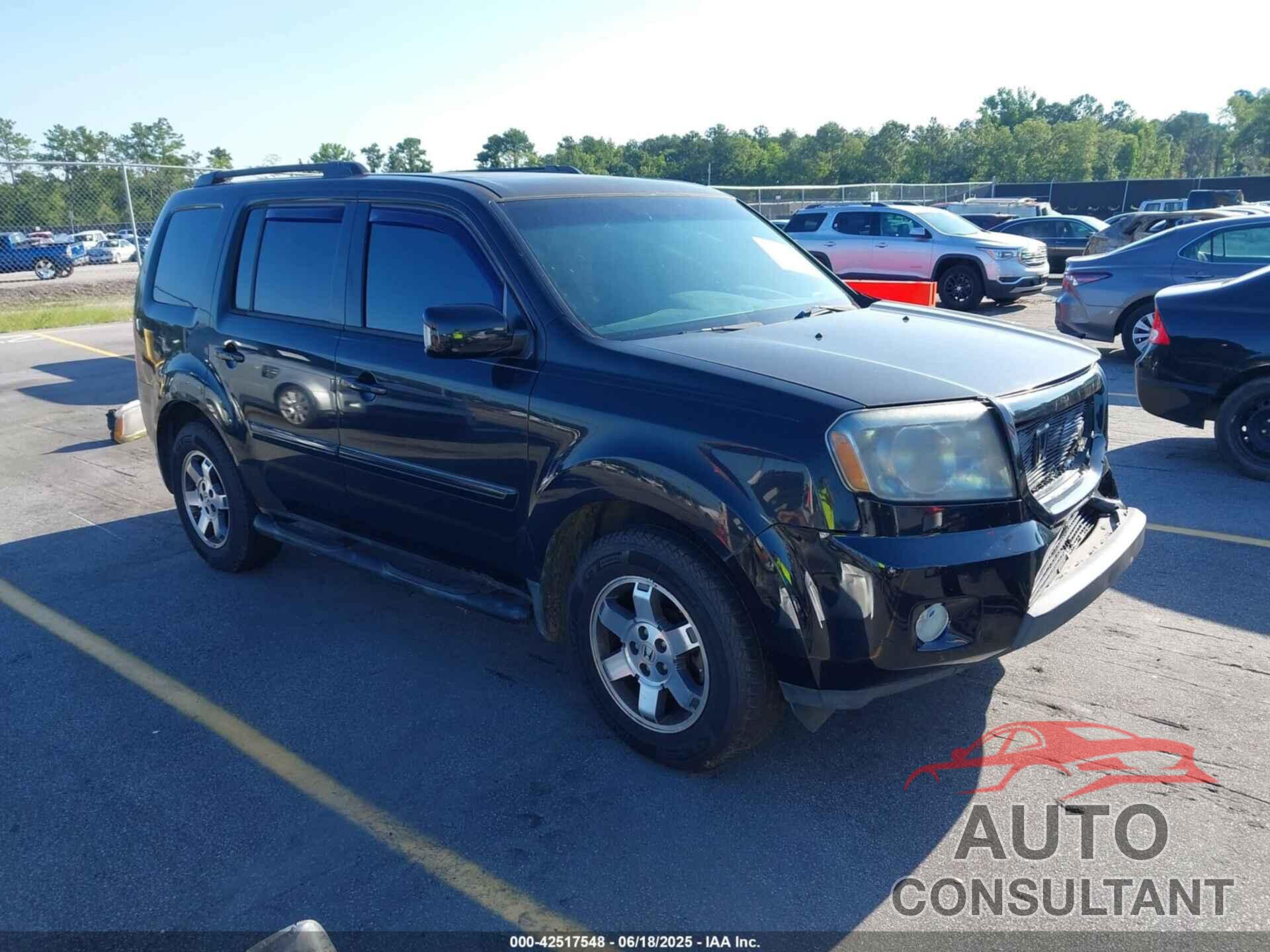 HONDA PILOT 2011 - 5FNYF3H92BB054541