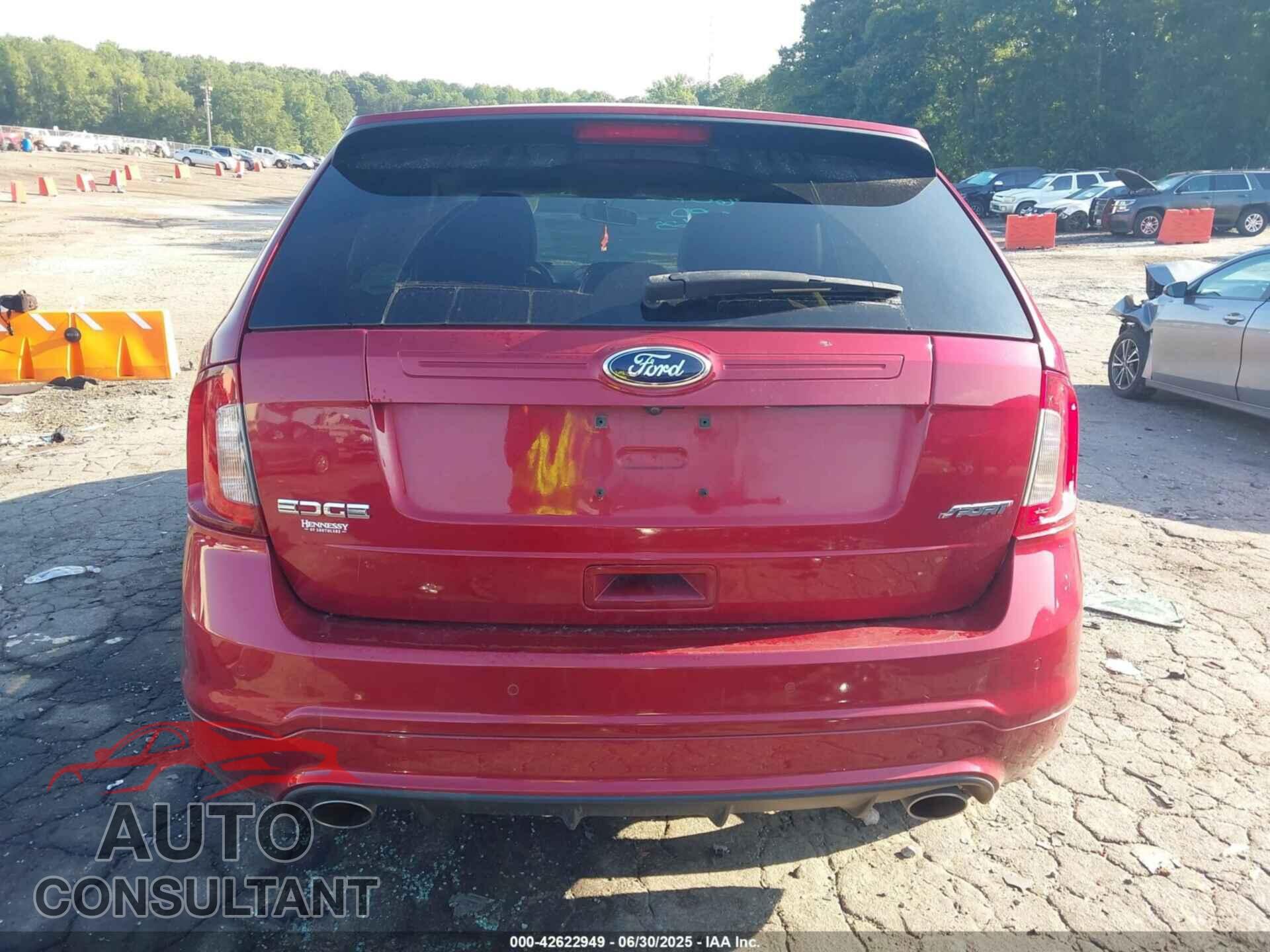 FORD EDGE 2014 - 2FMDK3AK0EBA29609