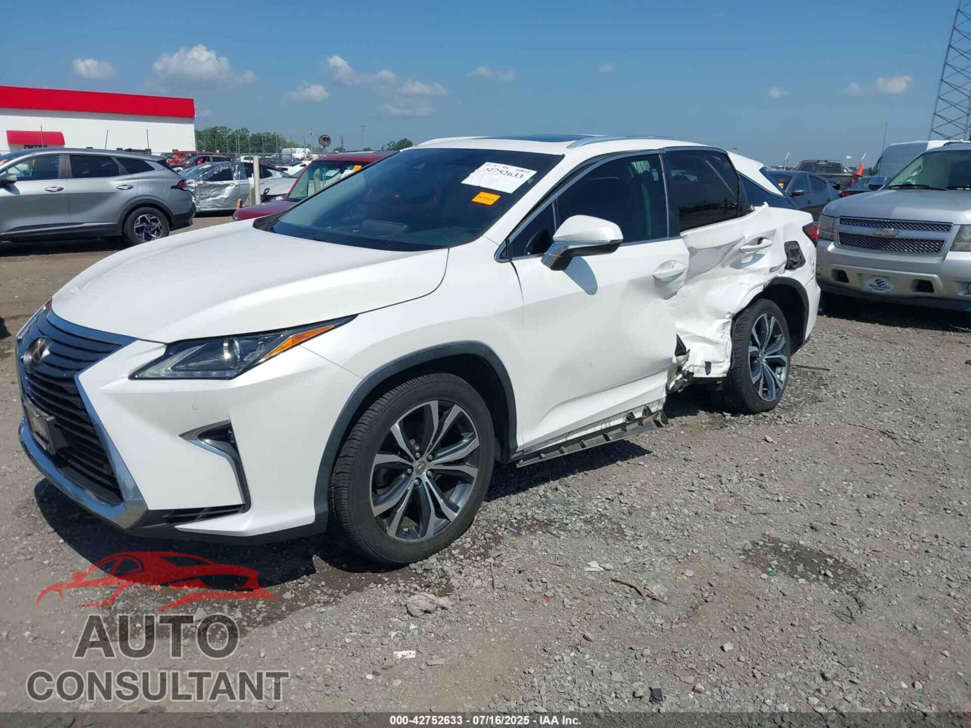 LEXUS RX 350 2017 - 2T2ZZMCA3HC066161