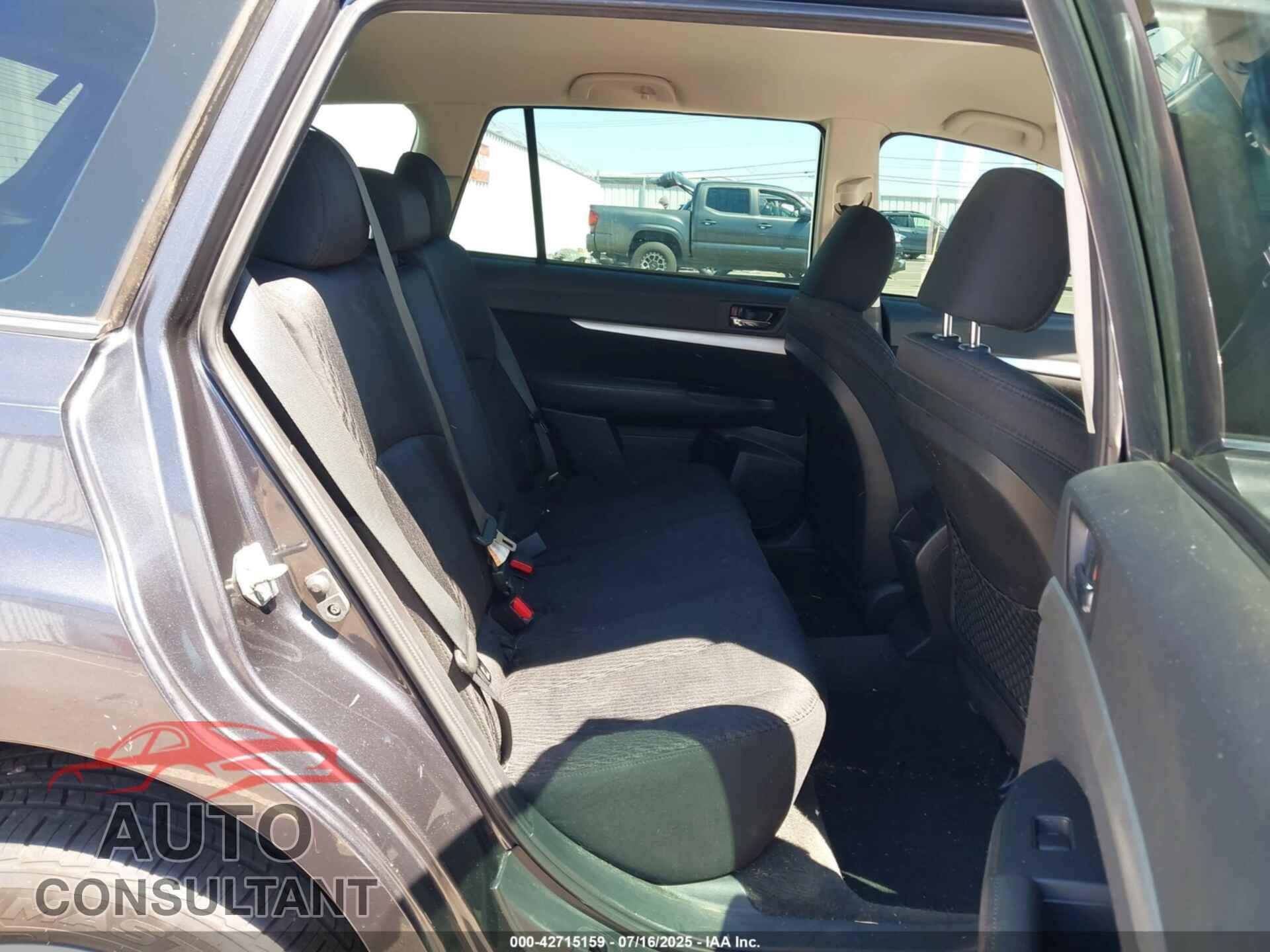 SUBARU OUTBACK 2012 - 4S4BRCAC2C3290698
