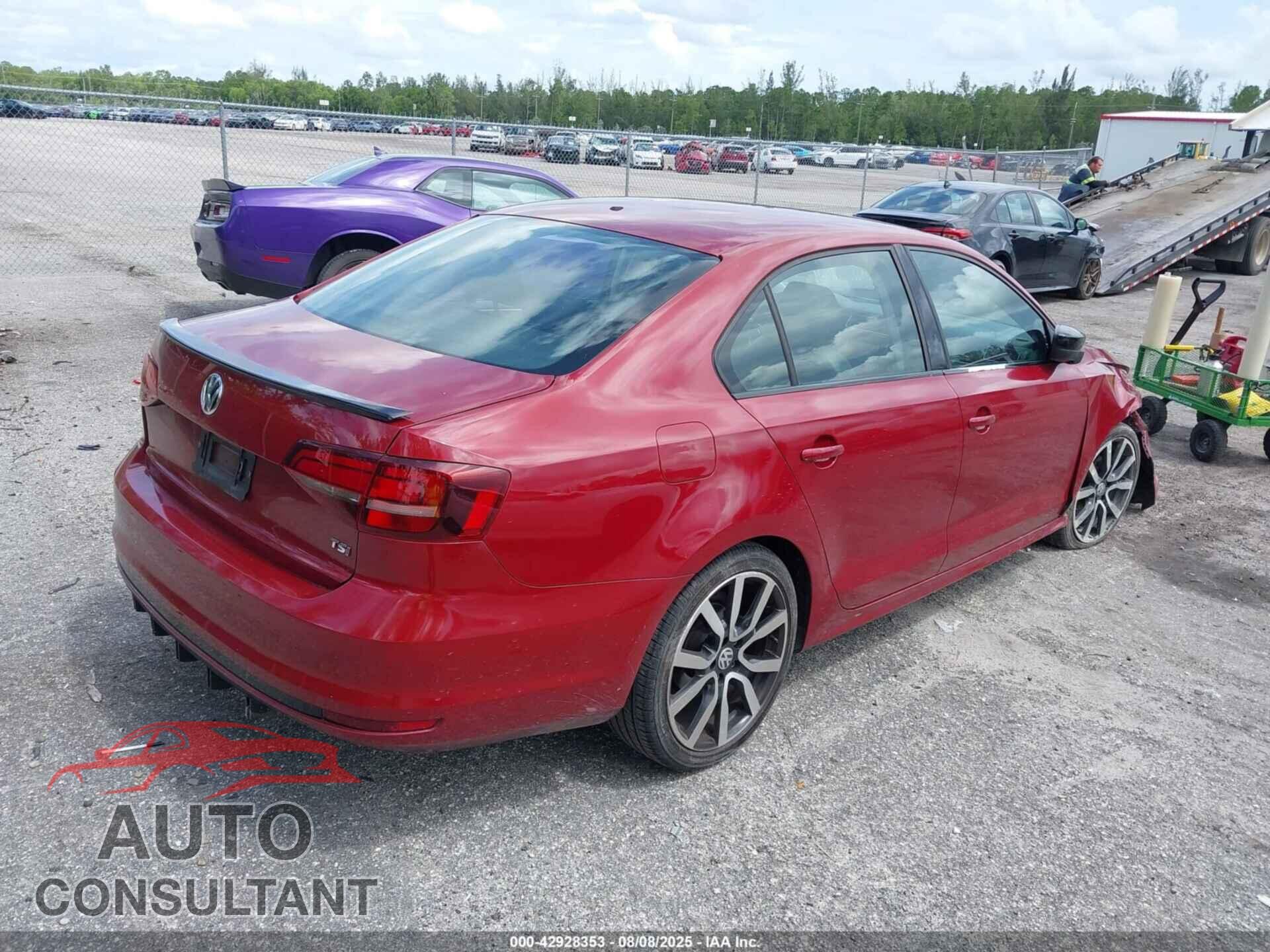 VOLKSWAGEN JETTA 2017 - 3VW2B7AJ3HM377124