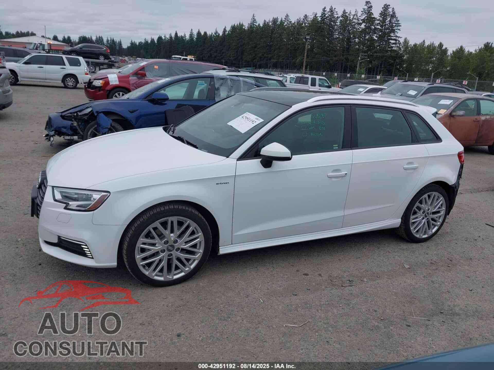 AUDI A3 E-TRON 2018 - WAUUPBFF7JA082516