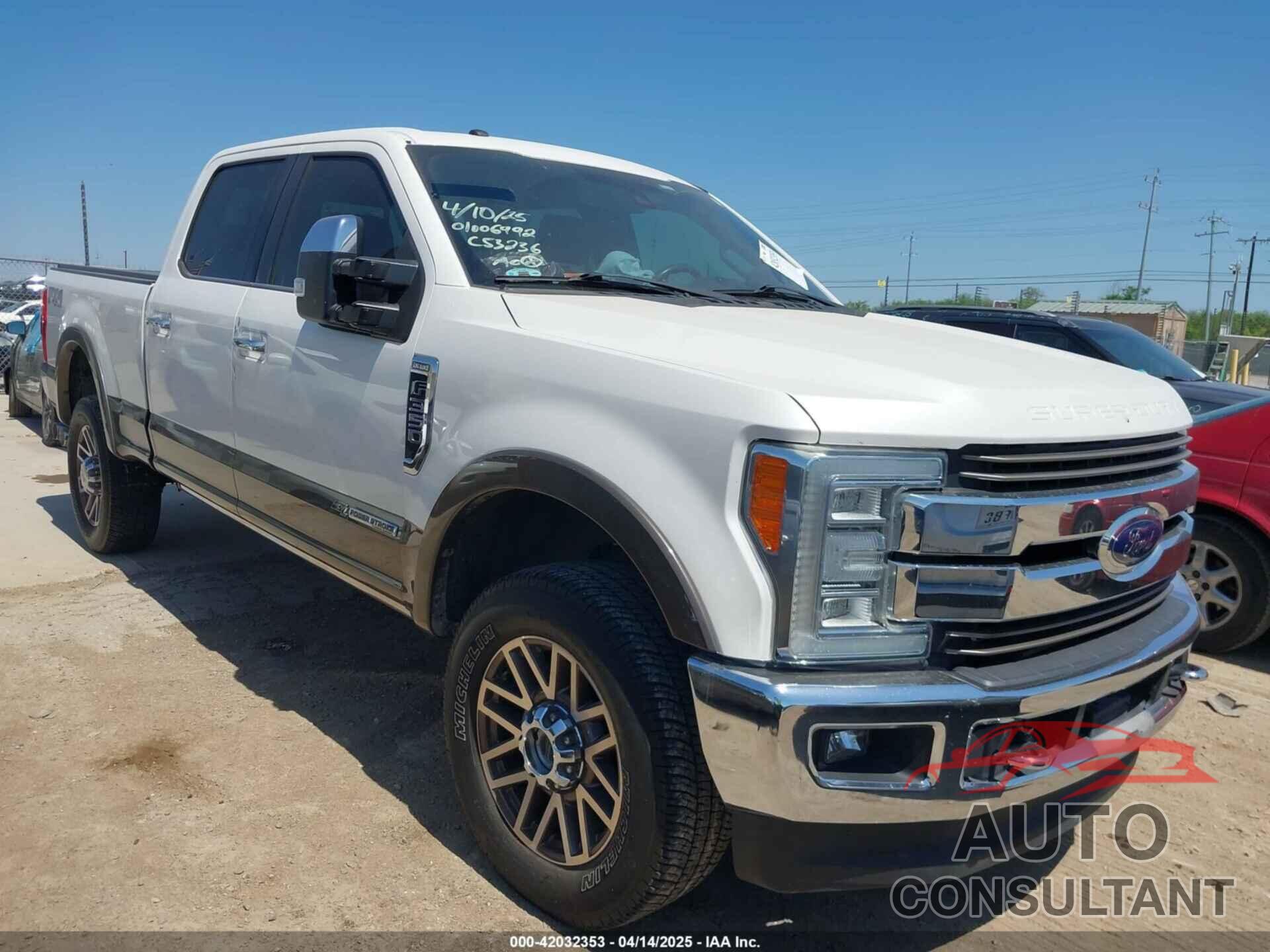 FORD F-350 2017 - 1FT8W3BT8HEC53236