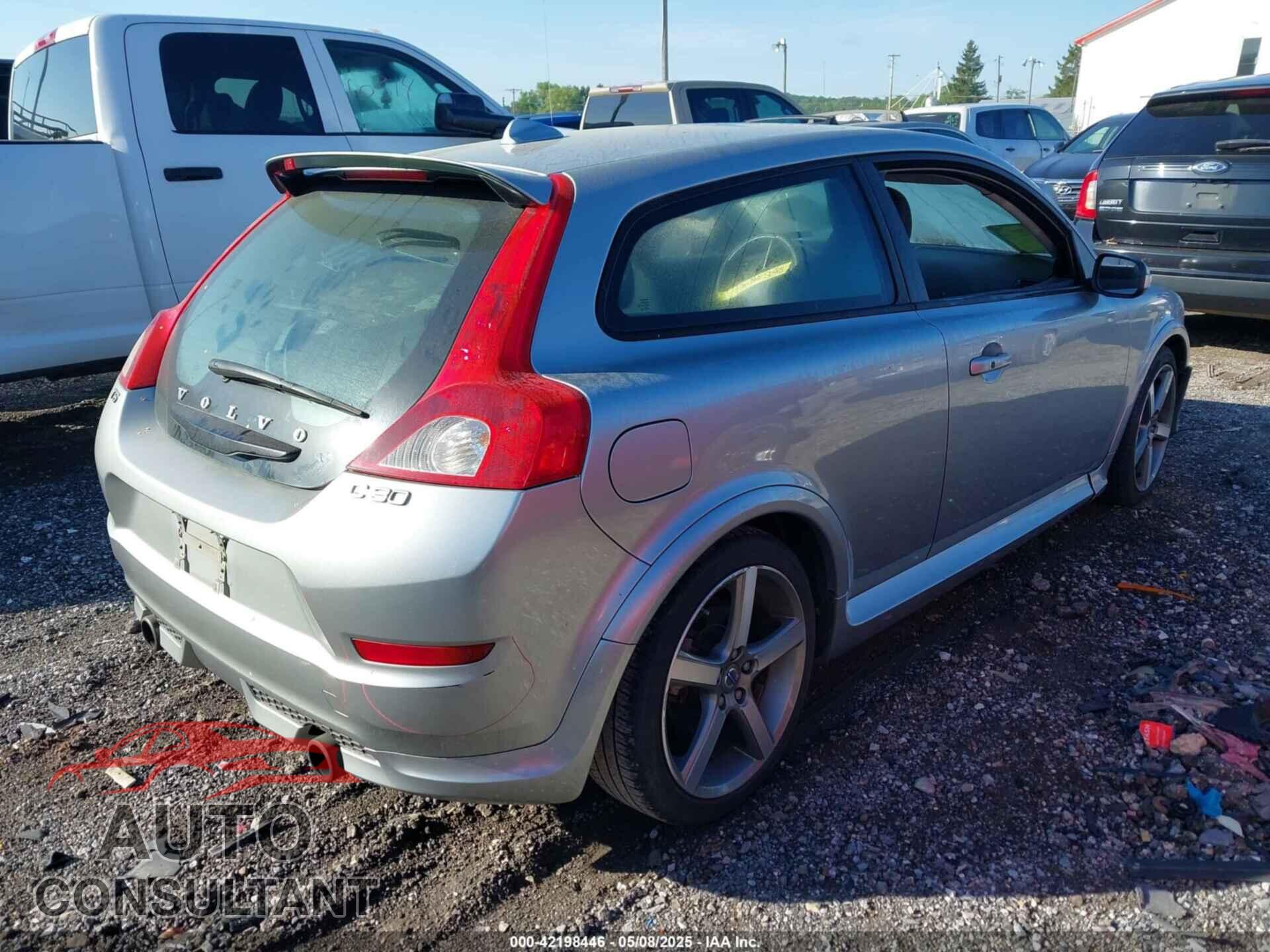 VOLVO C30 2011 - YV1672MK9B2236452