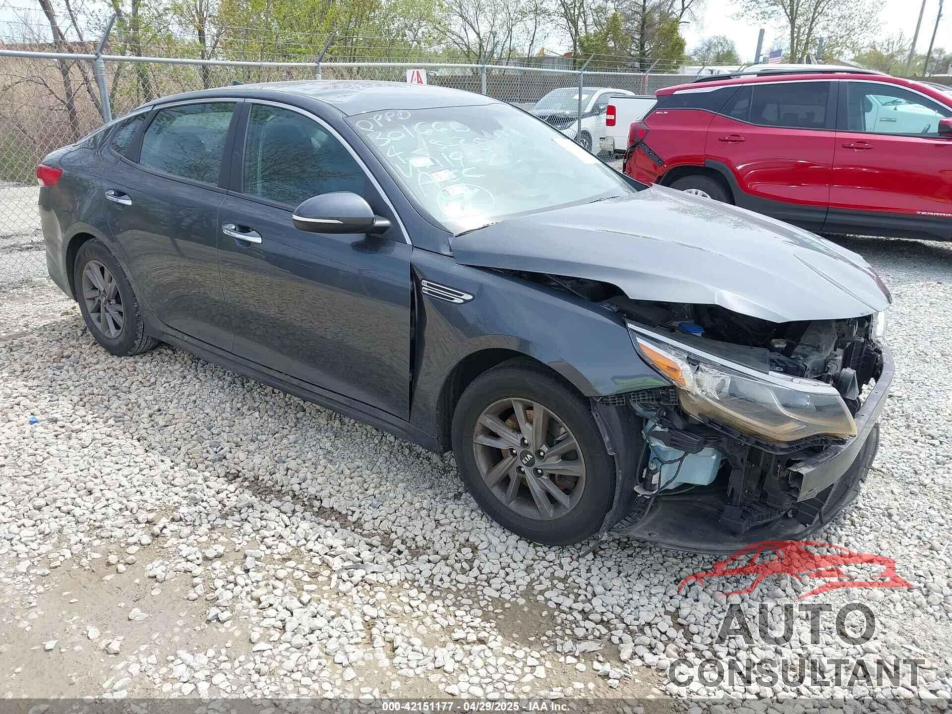 KIA OPTIMA 2020 - 5XXGT4L3XLG391437