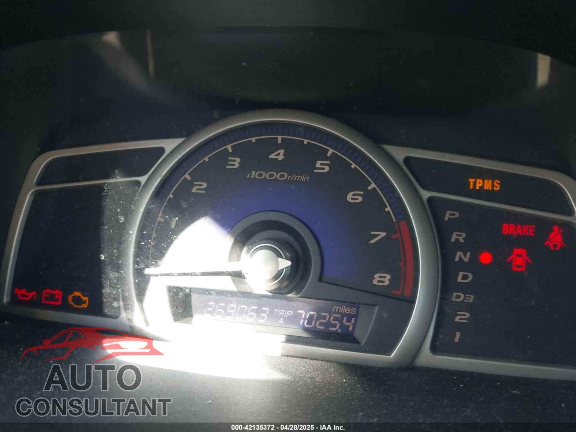 HONDA CIVIC 2009 - 2HGFA16529H355083