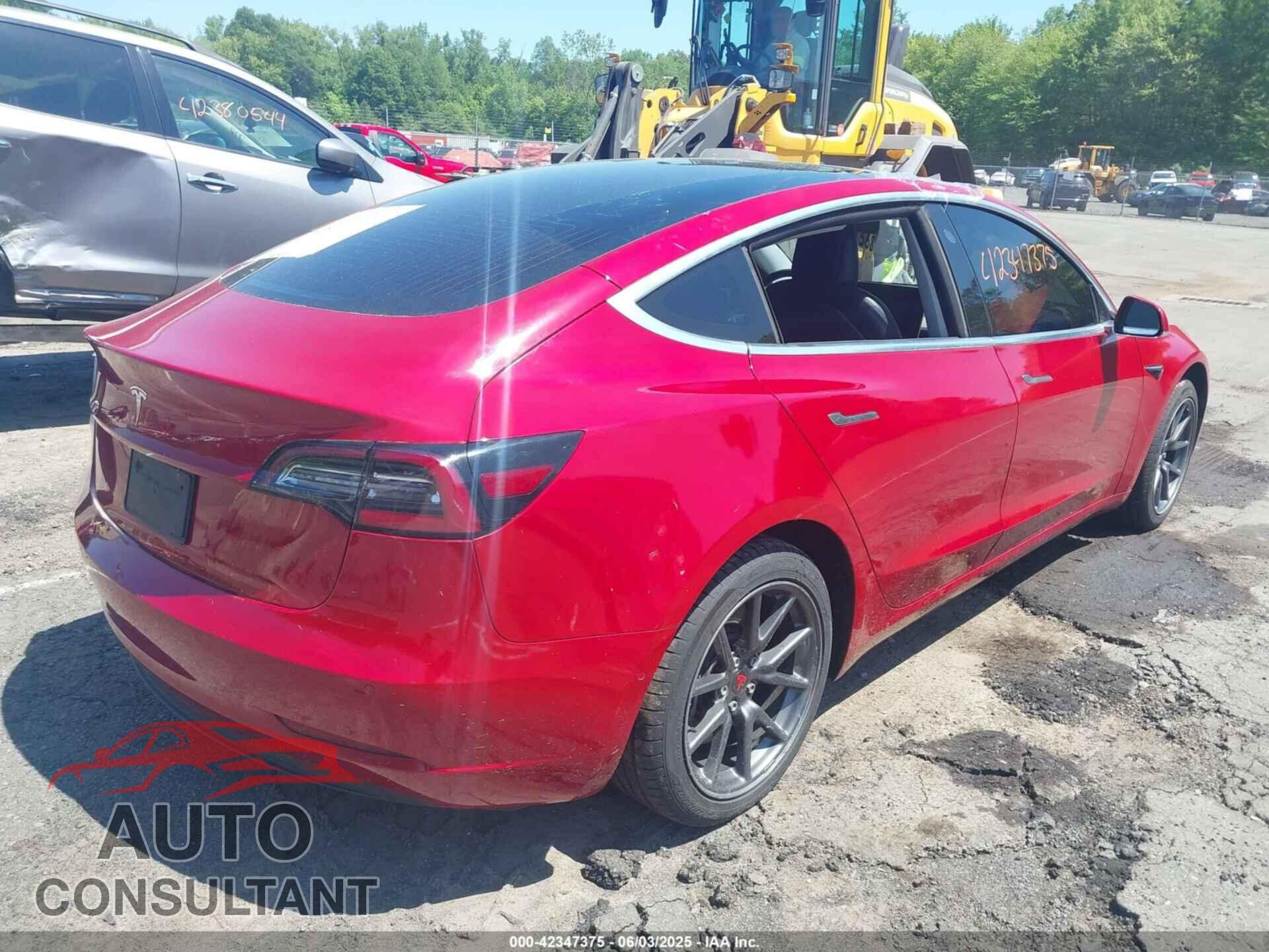 TESLA MODEL 3 2019 - 5YJ3E1EAXKF483331