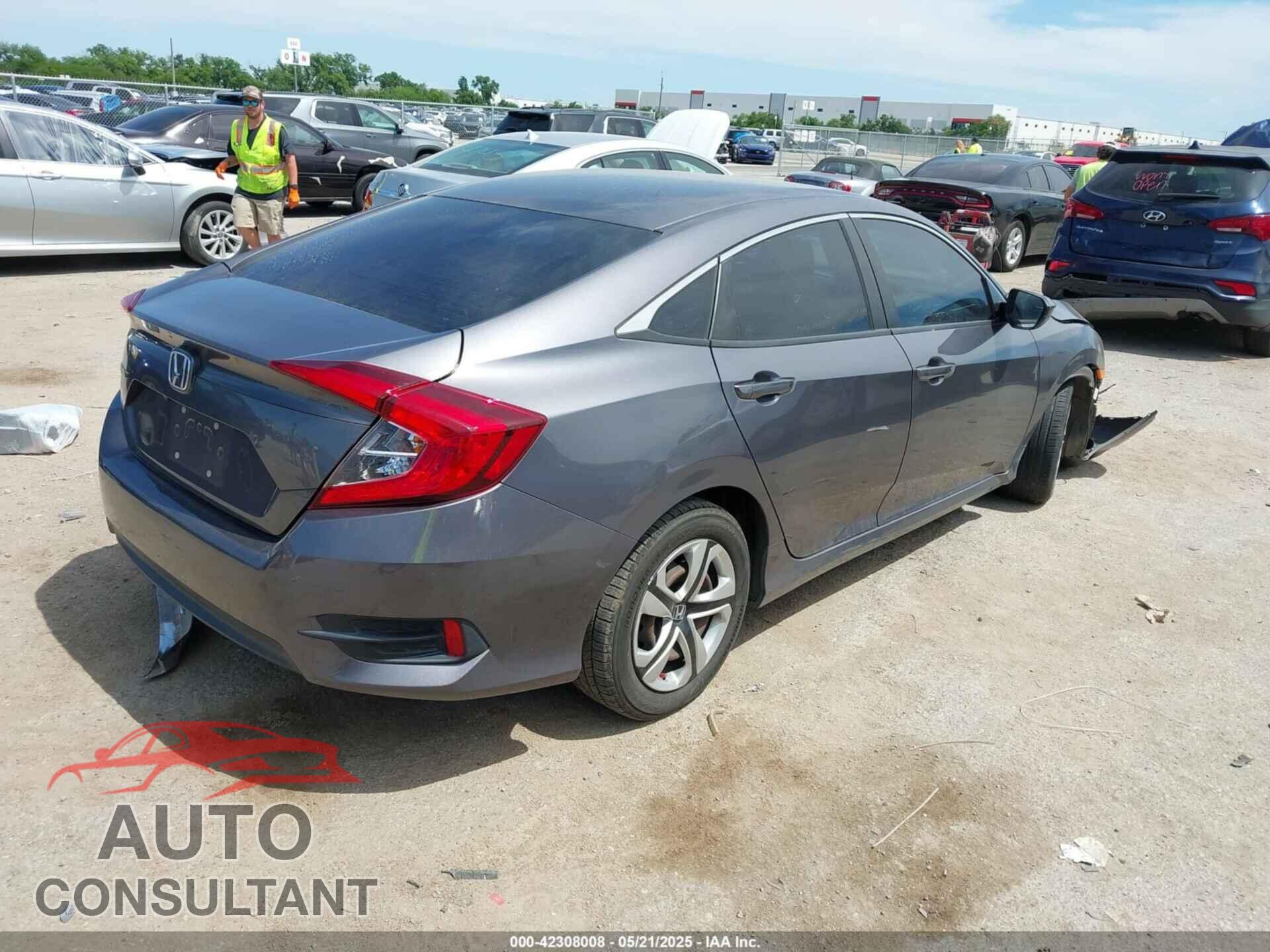 HONDA CIVIC 2018 - 2HGFC2F50JH599142