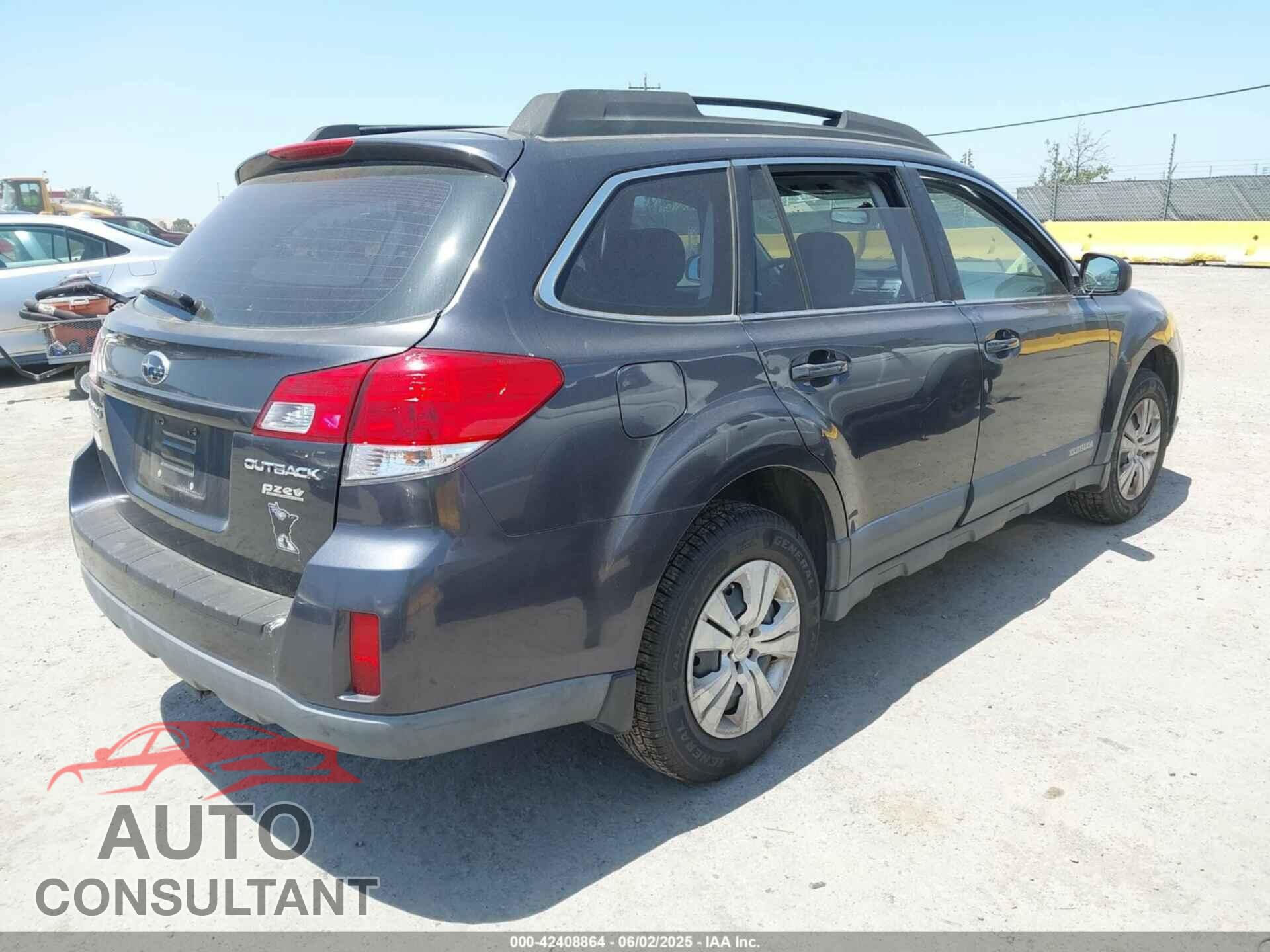 SUBARU OUTBACK 2011 - 4S4BRBAC9B3341901