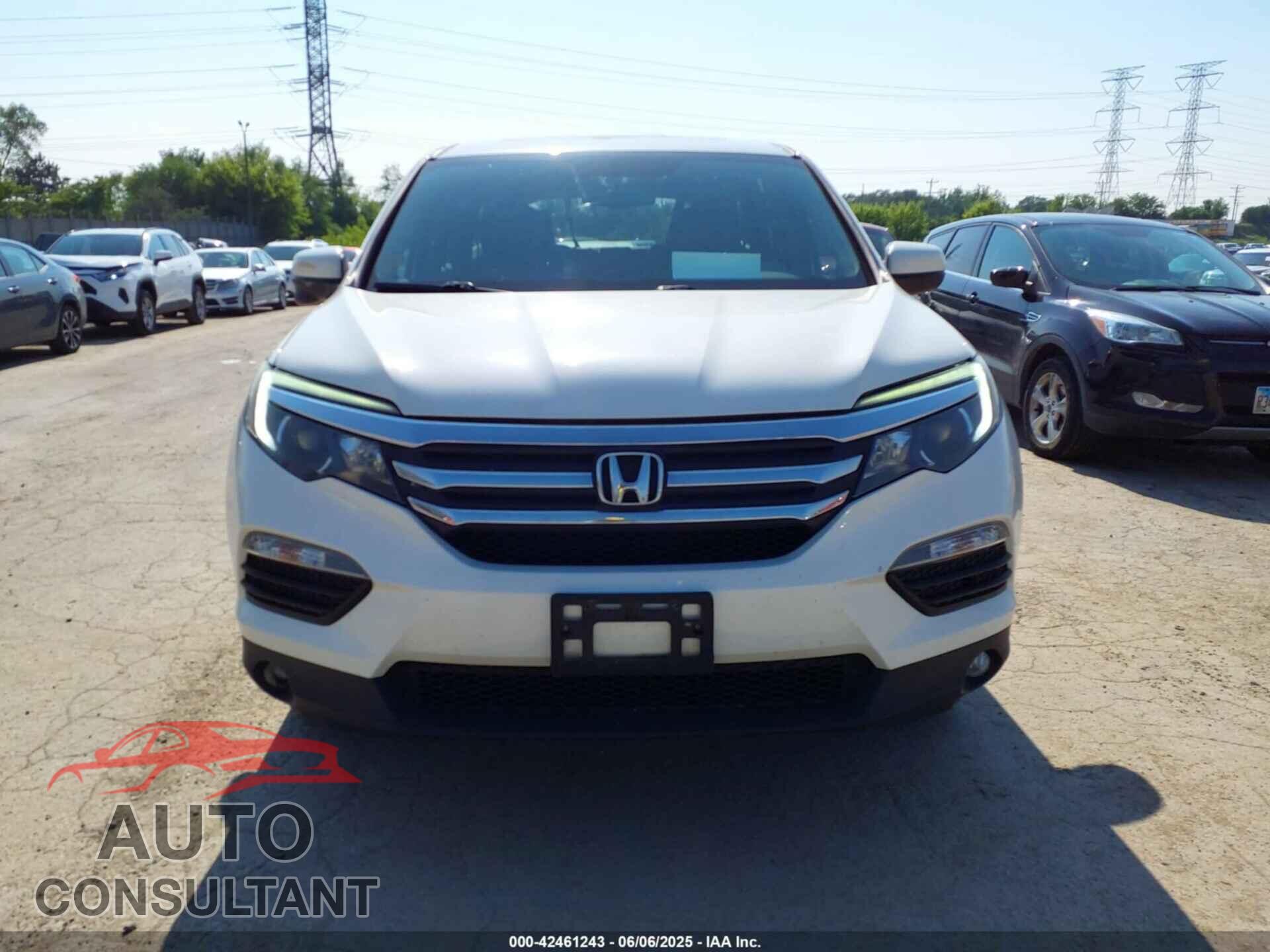 HONDA PILOT 2016 - 5FNYF6H59GB025799