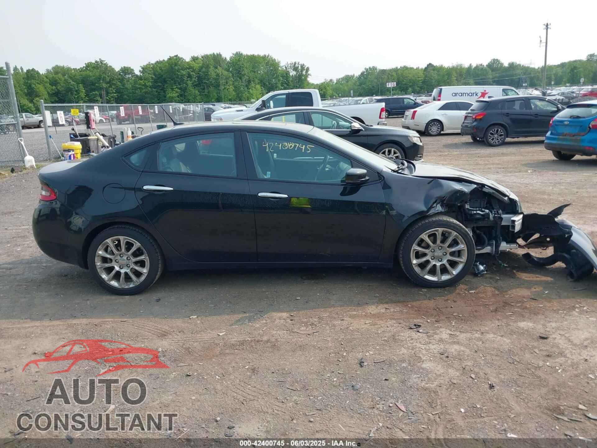 DODGE DART 2015 - 1C3CDFCB8FD123133