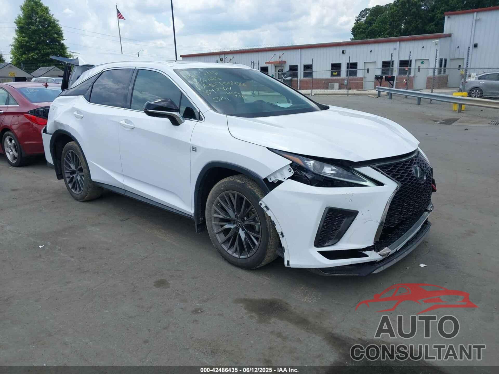 LEXUS RX 350 2022 - 2T2YZMDA1NC347414