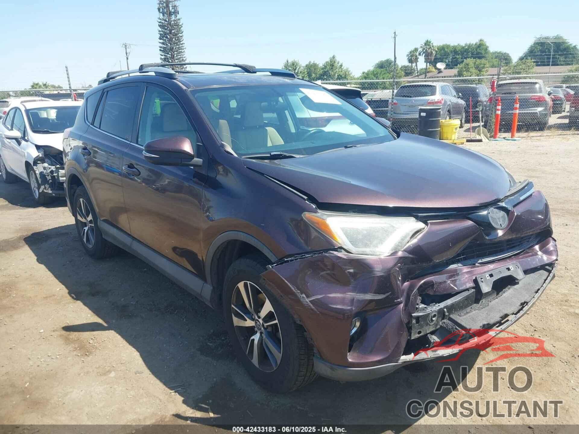 TOYOTA RAV4 2016 - 2T3WFREV9GW271498