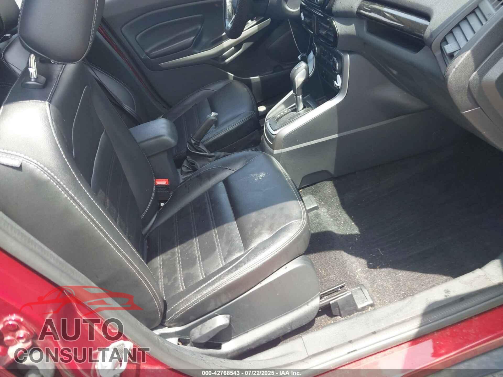 FORD ECOSPORT 2021 - MAJ6S3KL8MC451037