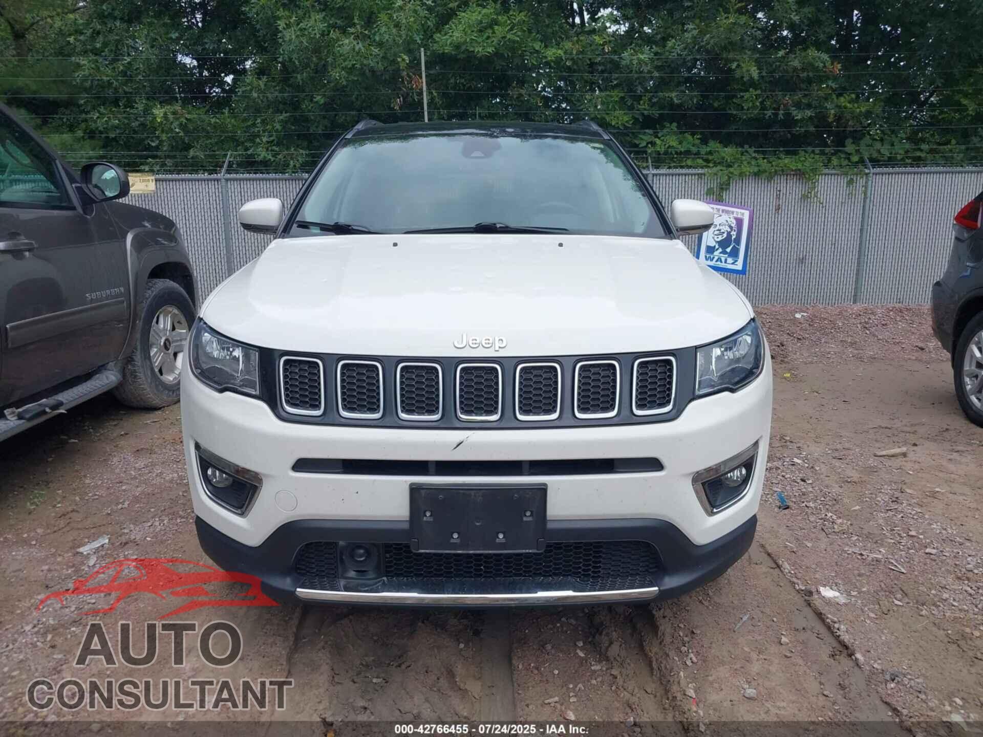 JEEP COMPASS 2019 - 3C4NJDCB2KT772934