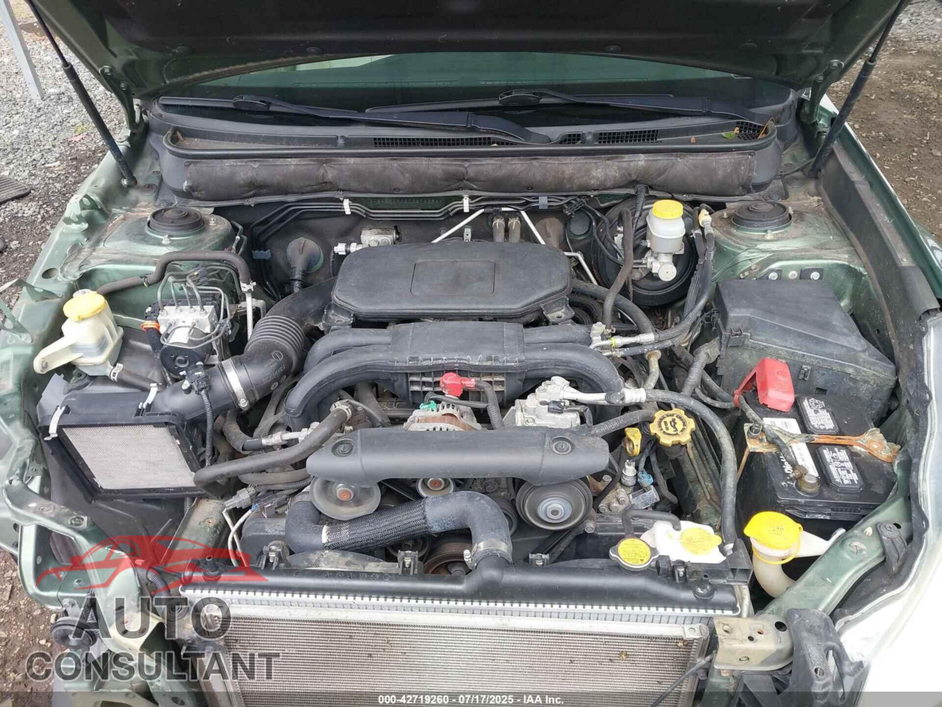 SUBARU OUTBACK 2012 - 4S4BRBKC2C3298356