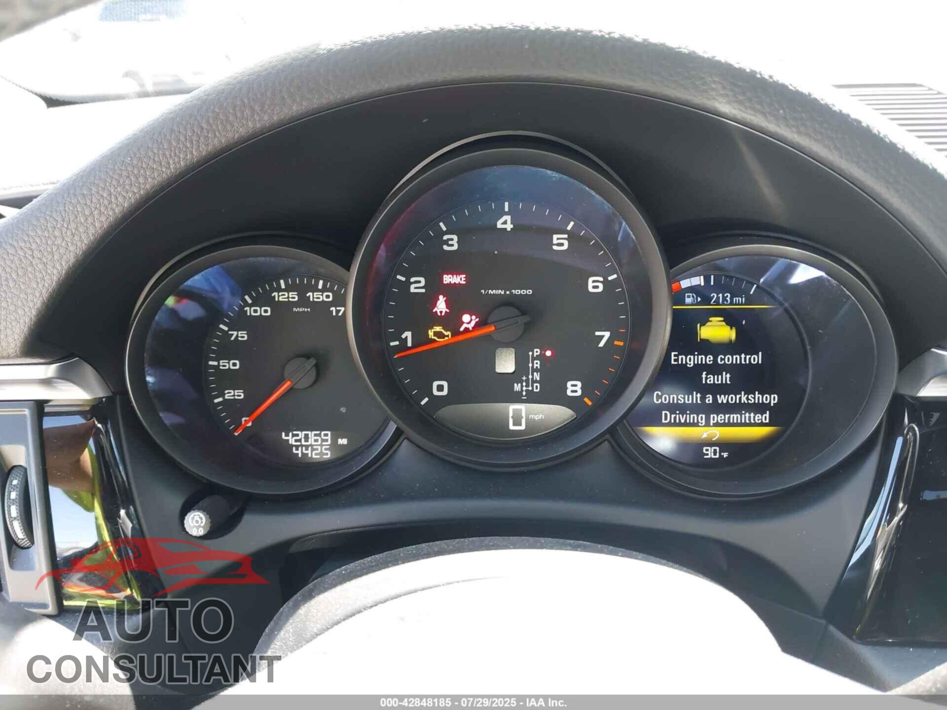 PORSCHE MACAN 2020 - WP1AA2A54LLB12003
