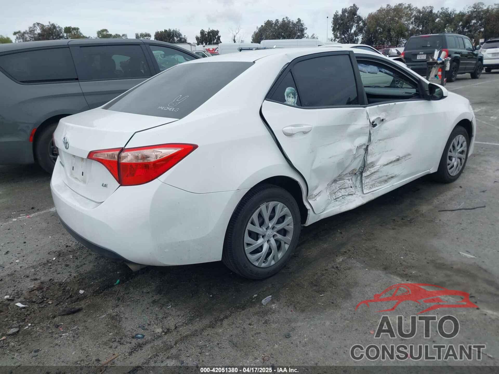 TOYOTA COROLLA 2017 - 5YFBURHE2HP699568