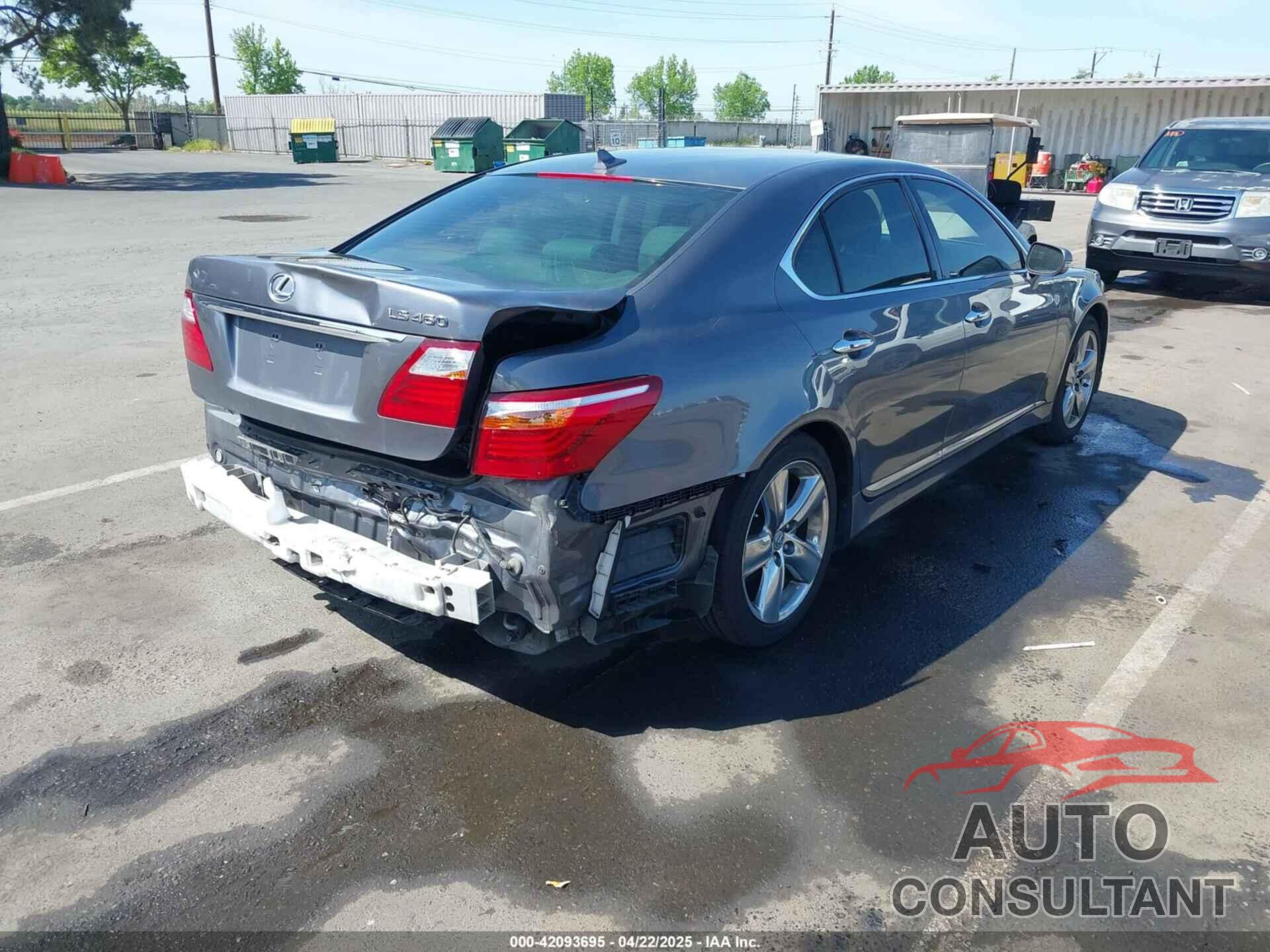 LEXUS LS 460 2012 - JTHBL5EF9C5109265