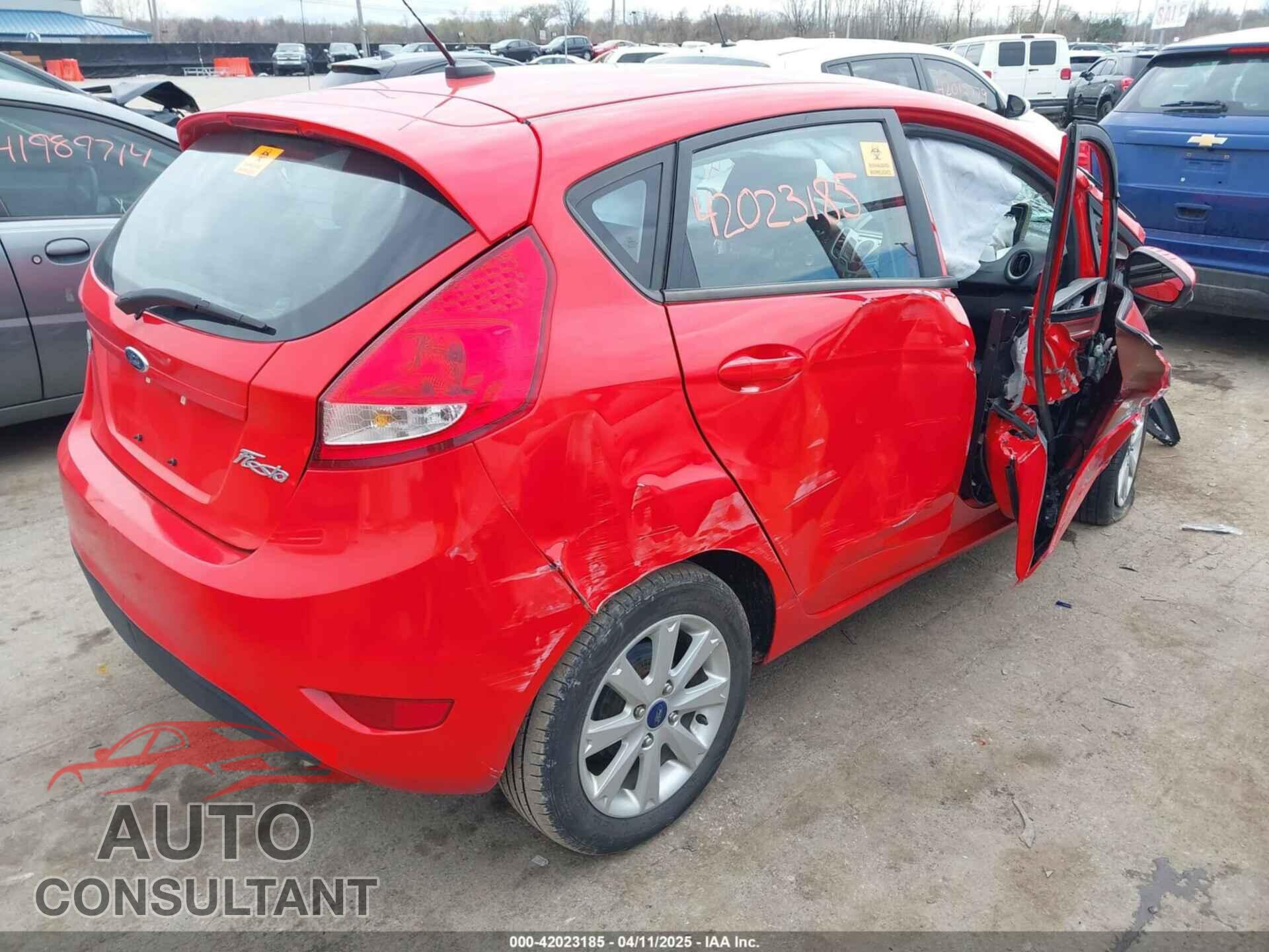 FORD FIESTA 2012 - 3FADP4EJ5CM170268