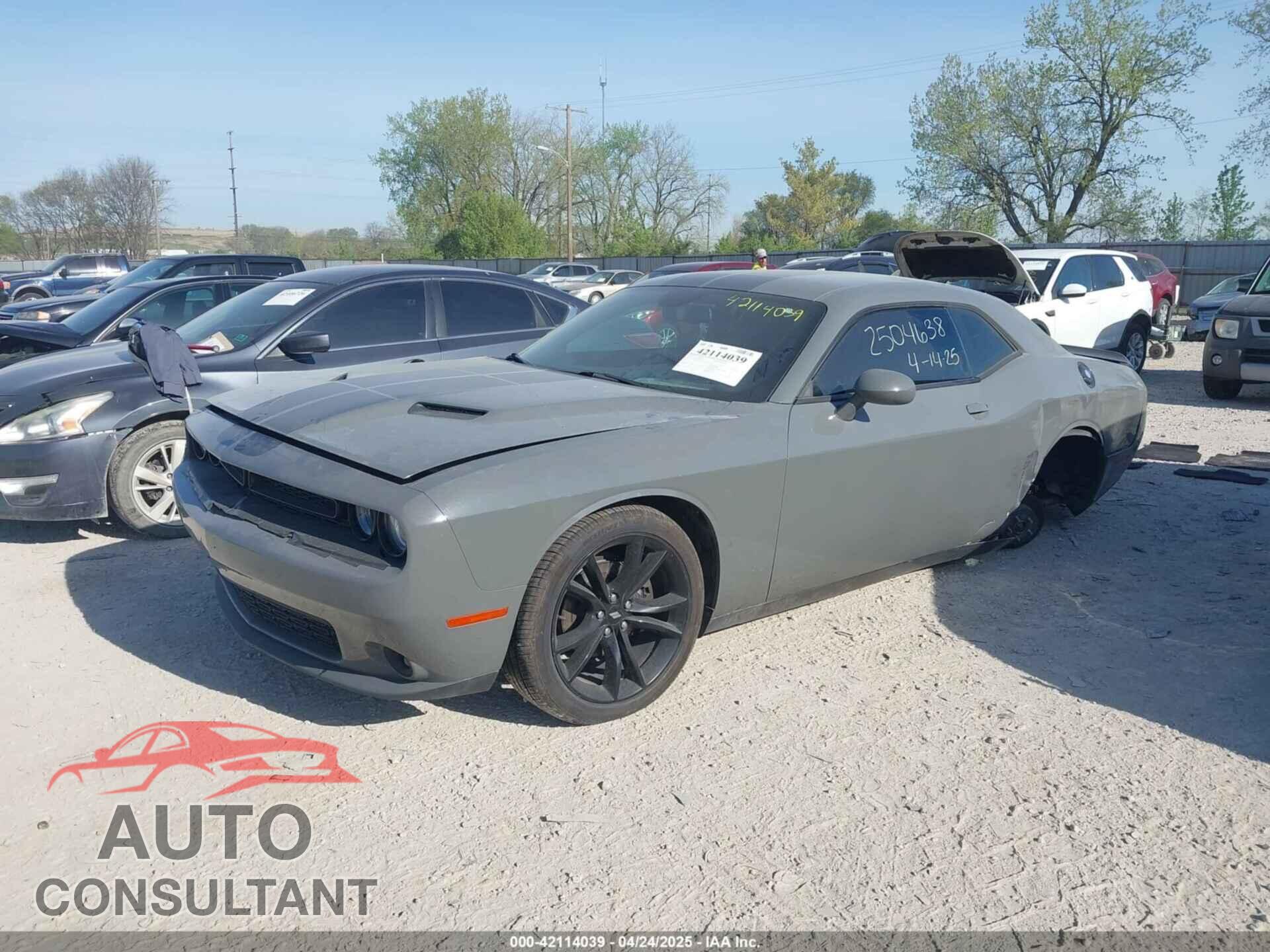 DODGE CHALLENGER 2017 - 2C3CDZAG8HH617157