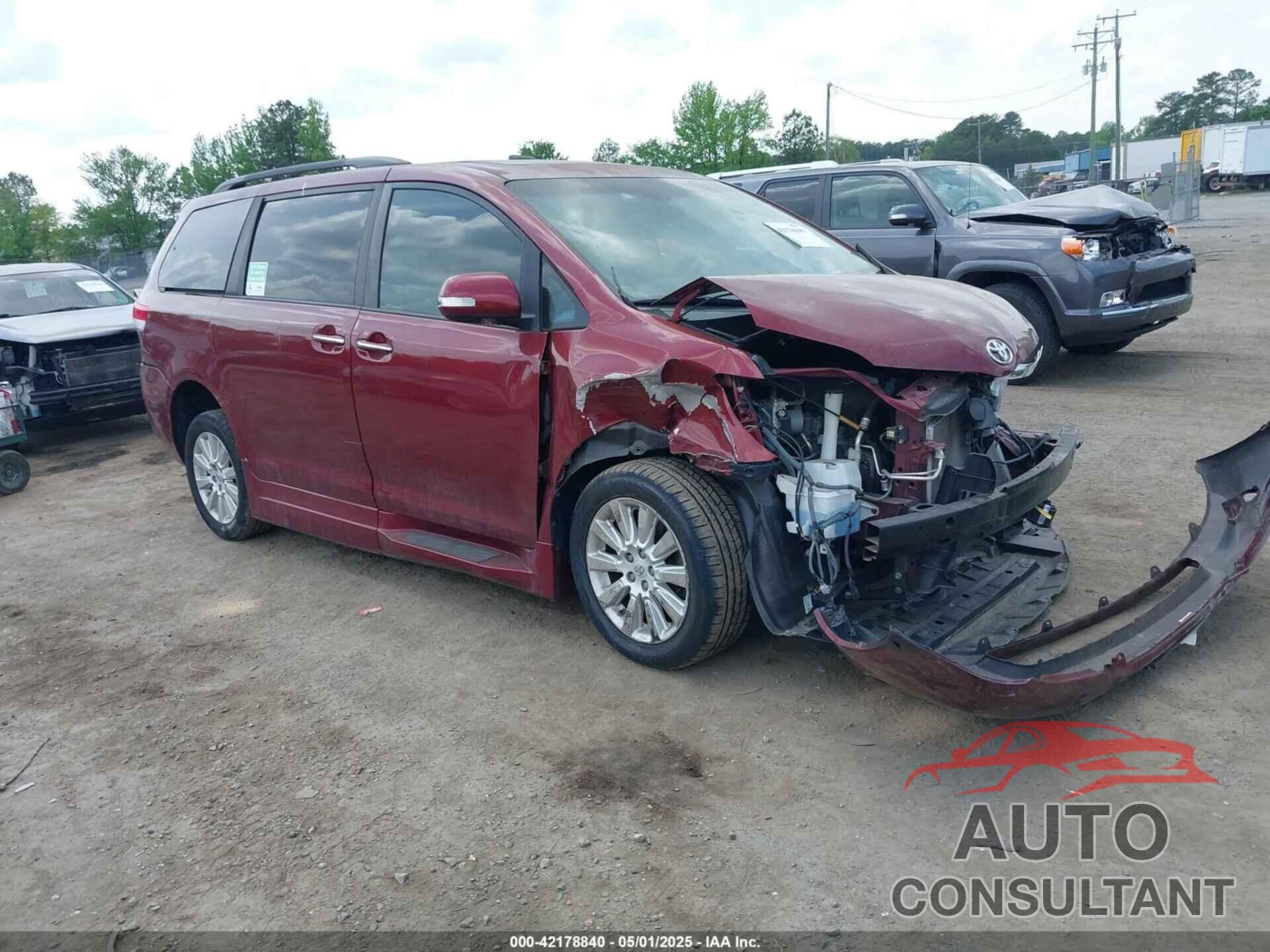 TOYOTA SIENNA 2014 - 5TDYK3DCXES422168