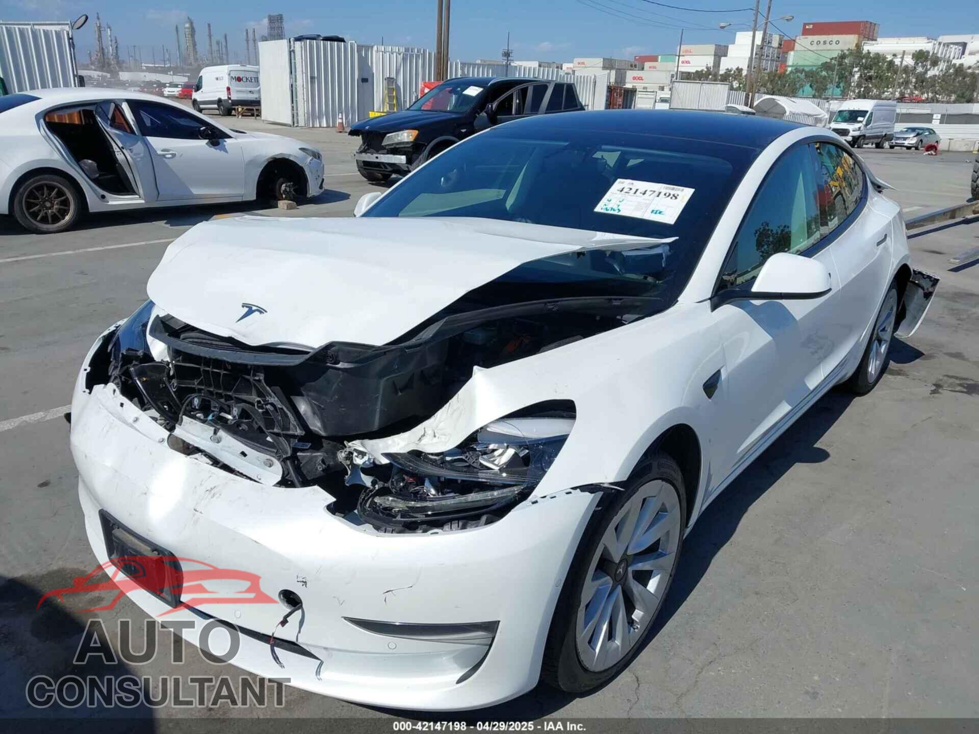 TESLA MODEL 3 2022 - 5YJ3E1EB8NF127361