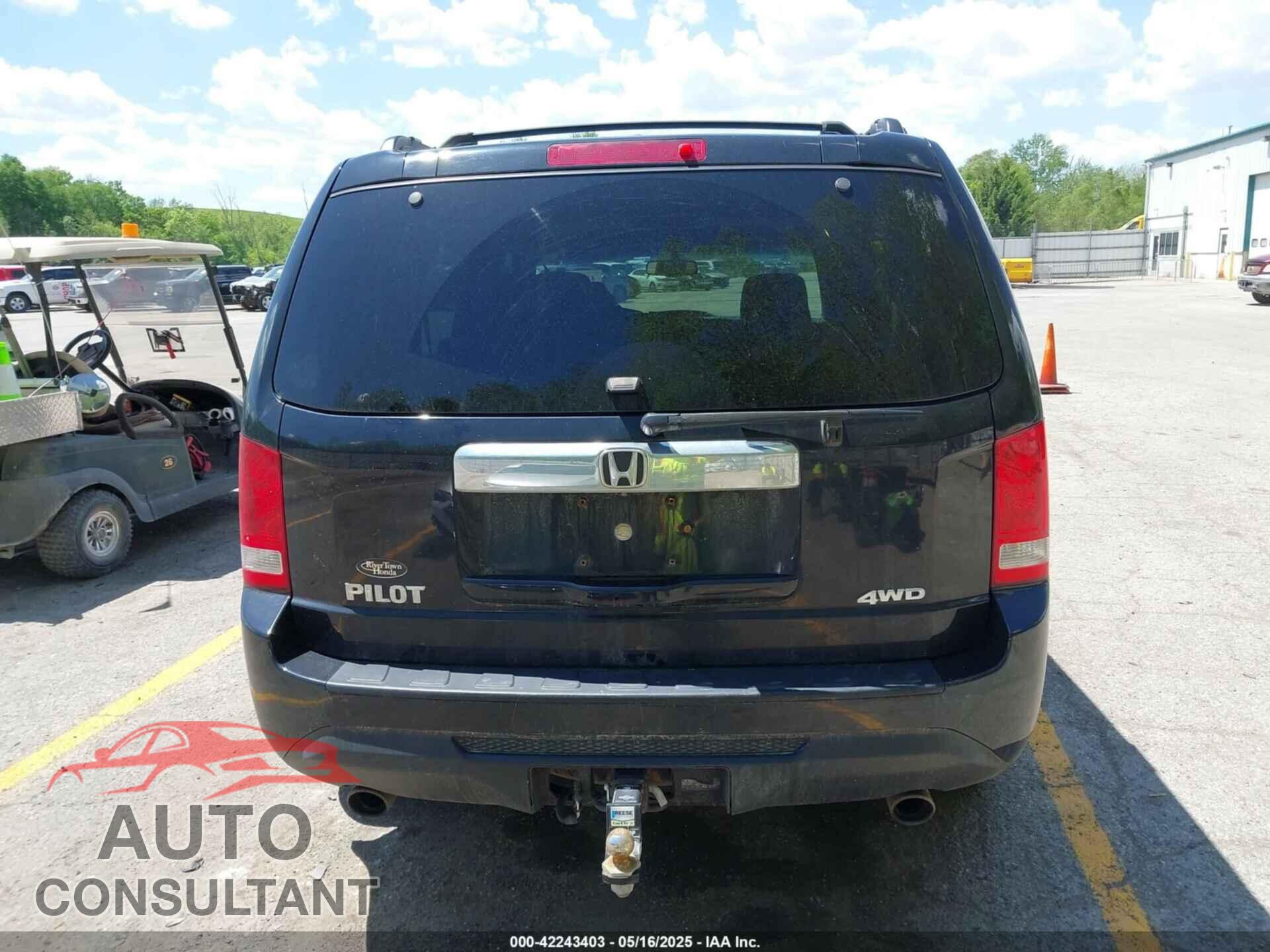 HONDA PILOT 2012 - 5FNYF4H63CB027832