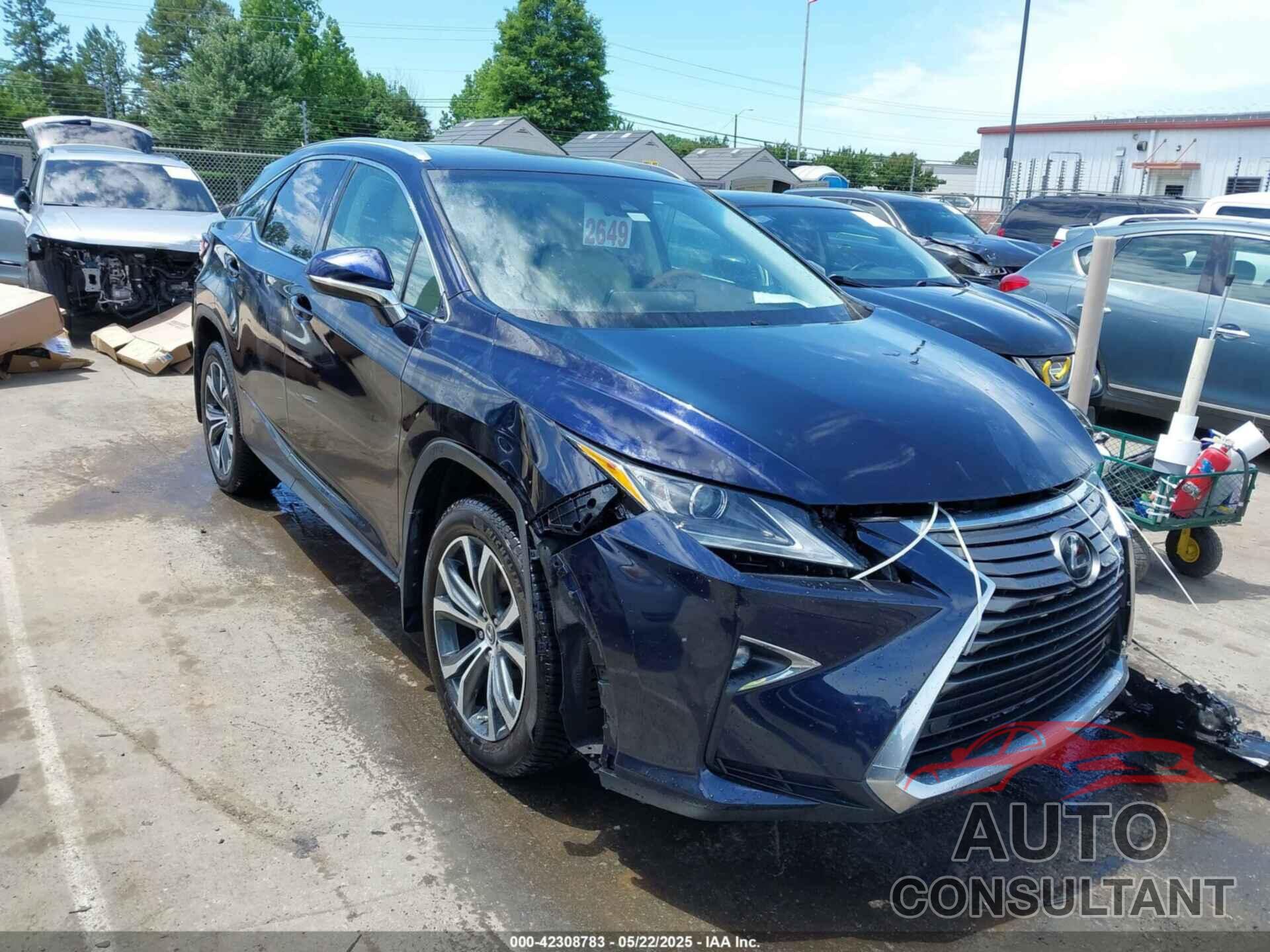 LEXUS RX 350 2019 - 2T2BZMCAXKC185818