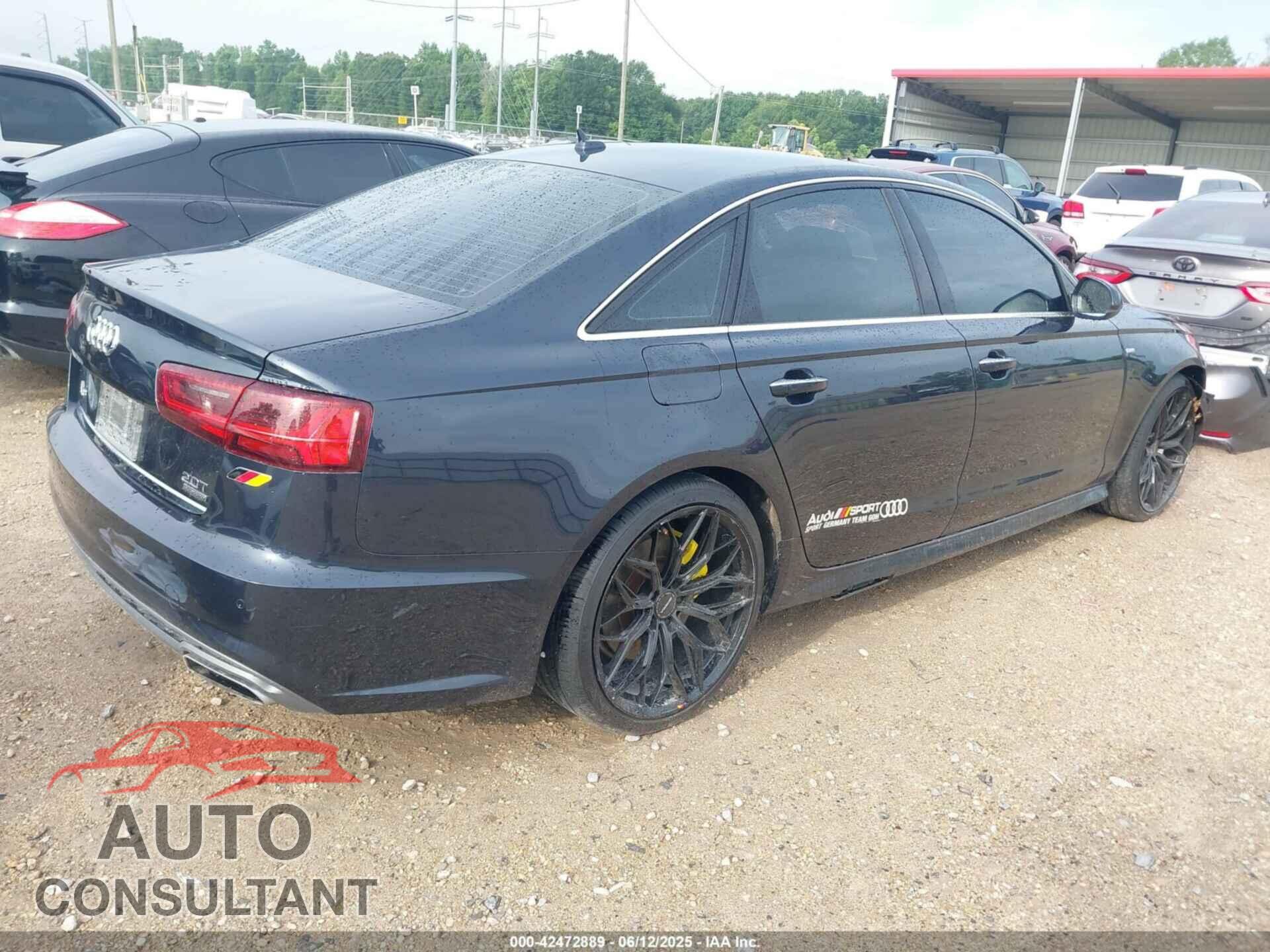 AUDI A6 2016 - WAUGFAFC2GN180208