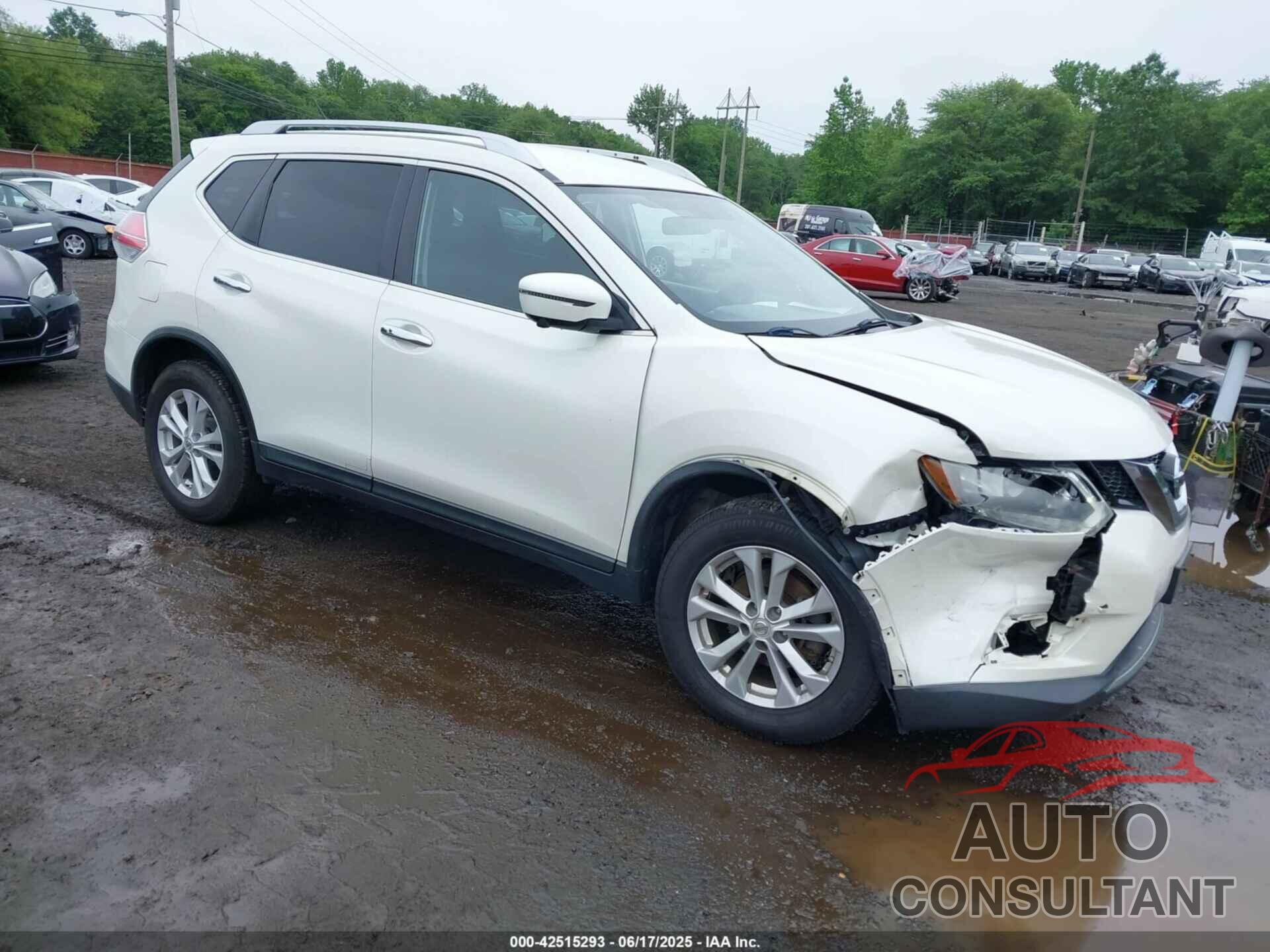 NISSAN ROGUE 2016 - KNMAT2MV0GP610222